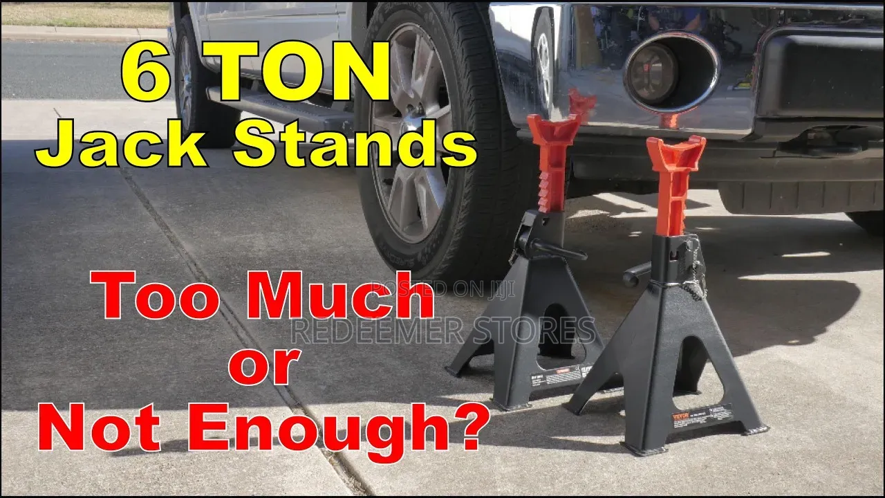 6 Ton Capacity Car Jack Stands