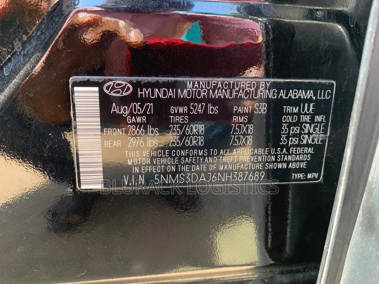 Hyundai Santa Fe 2022 Black