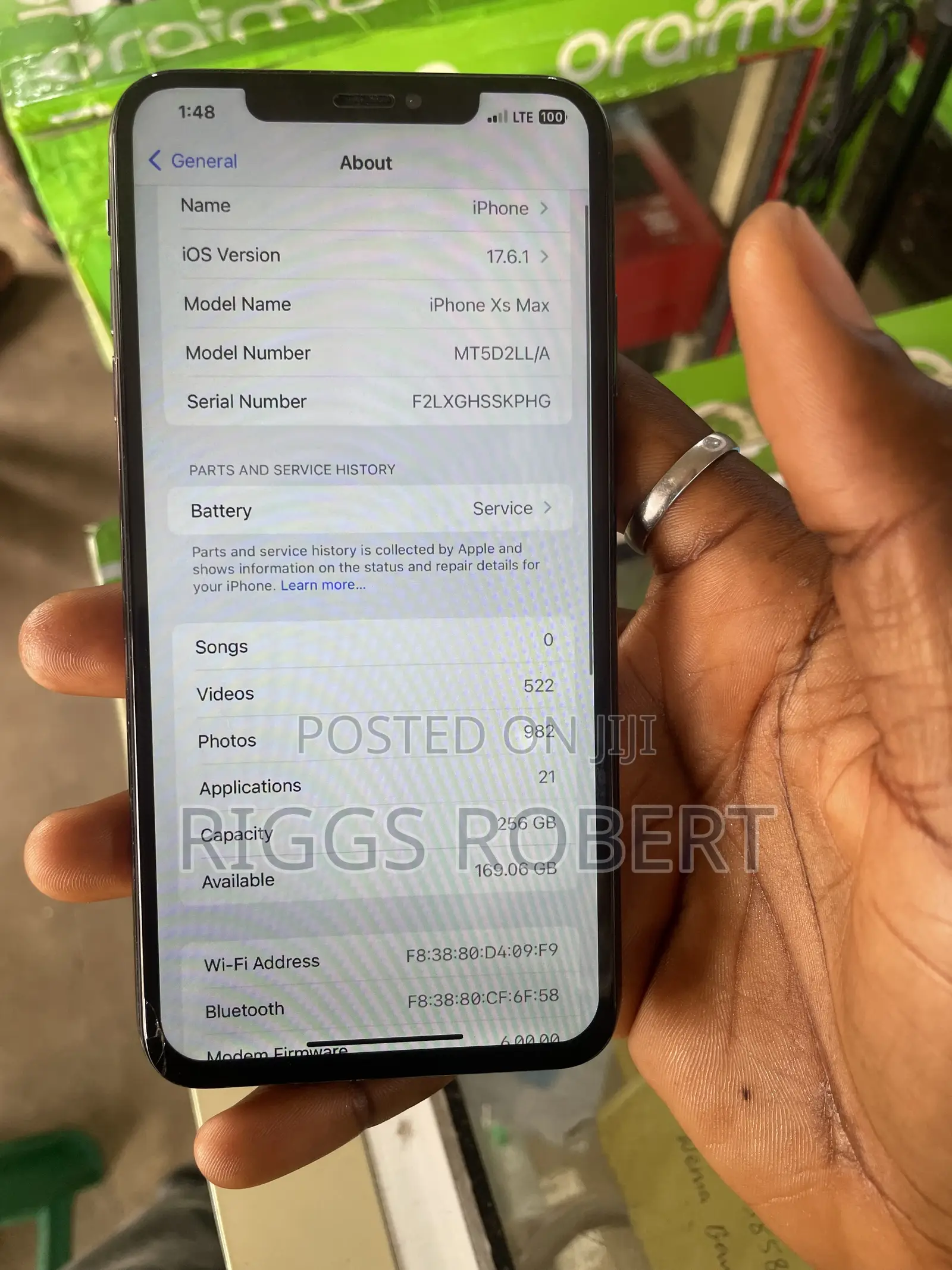 Apple iPhone XS Max 256 GB Black