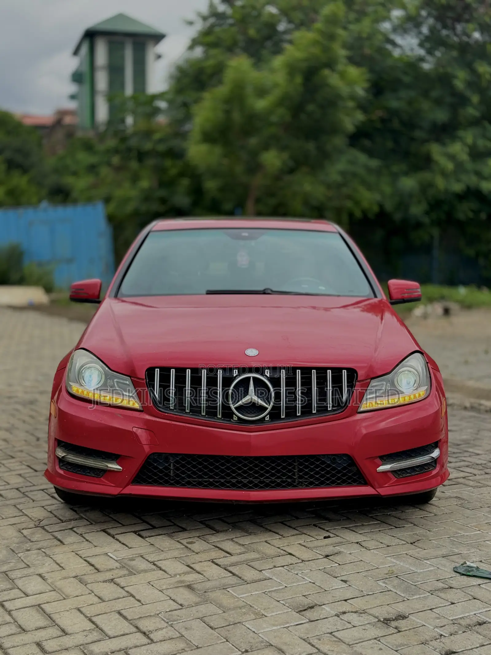 Mercedes-Benz C300 Sport 4Matic Sedan AWD (3.0L 6cyl 7A) 2012 Red