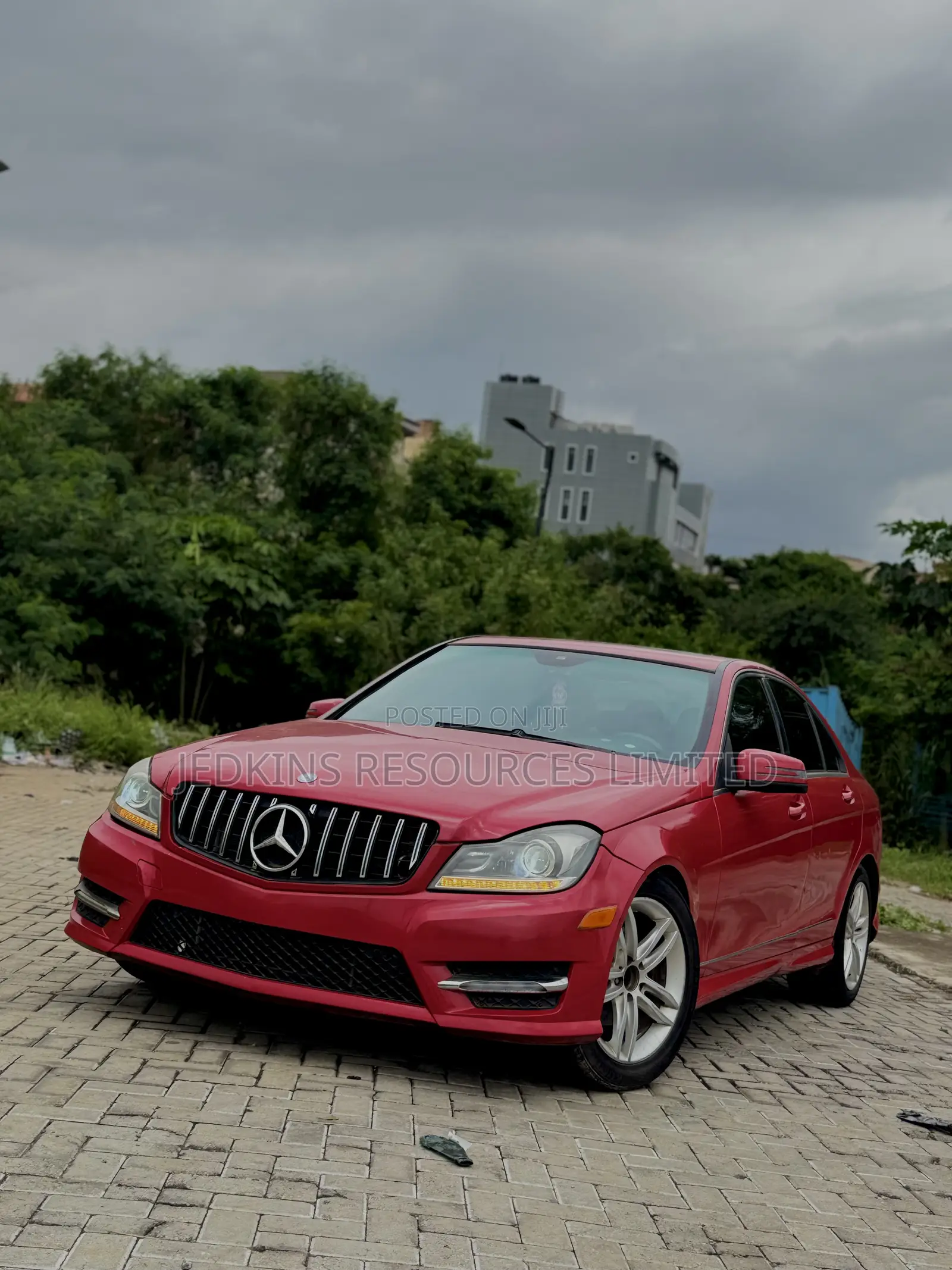 Mercedes-Benz C300 Sport 4Matic Sedan AWD (3.0L 6cyl 7A) 2012 Red