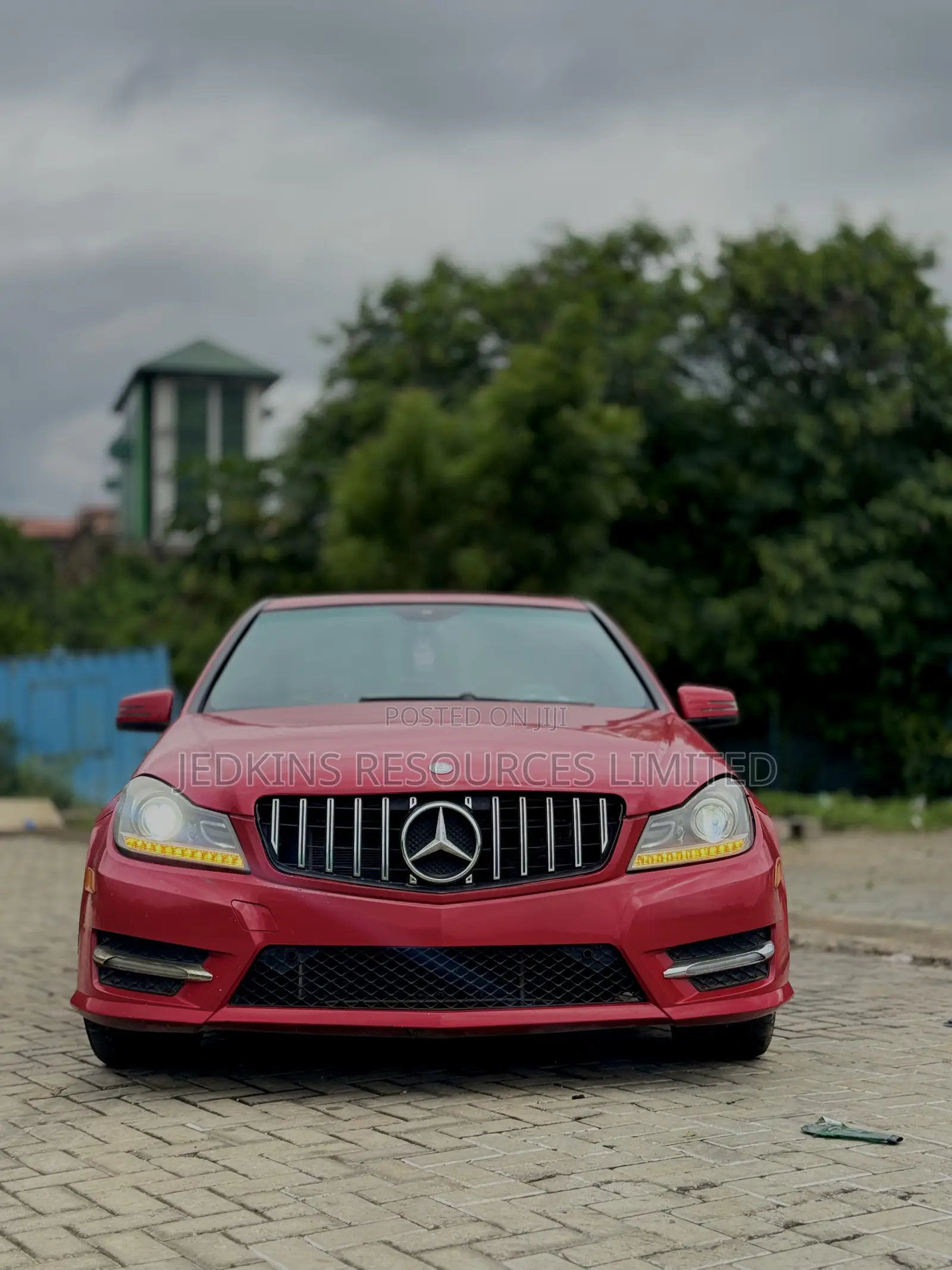 Mercedes-Benz C300 Sport 4Matic Sedan AWD (3.0L 6cyl 7A) 2012 Red