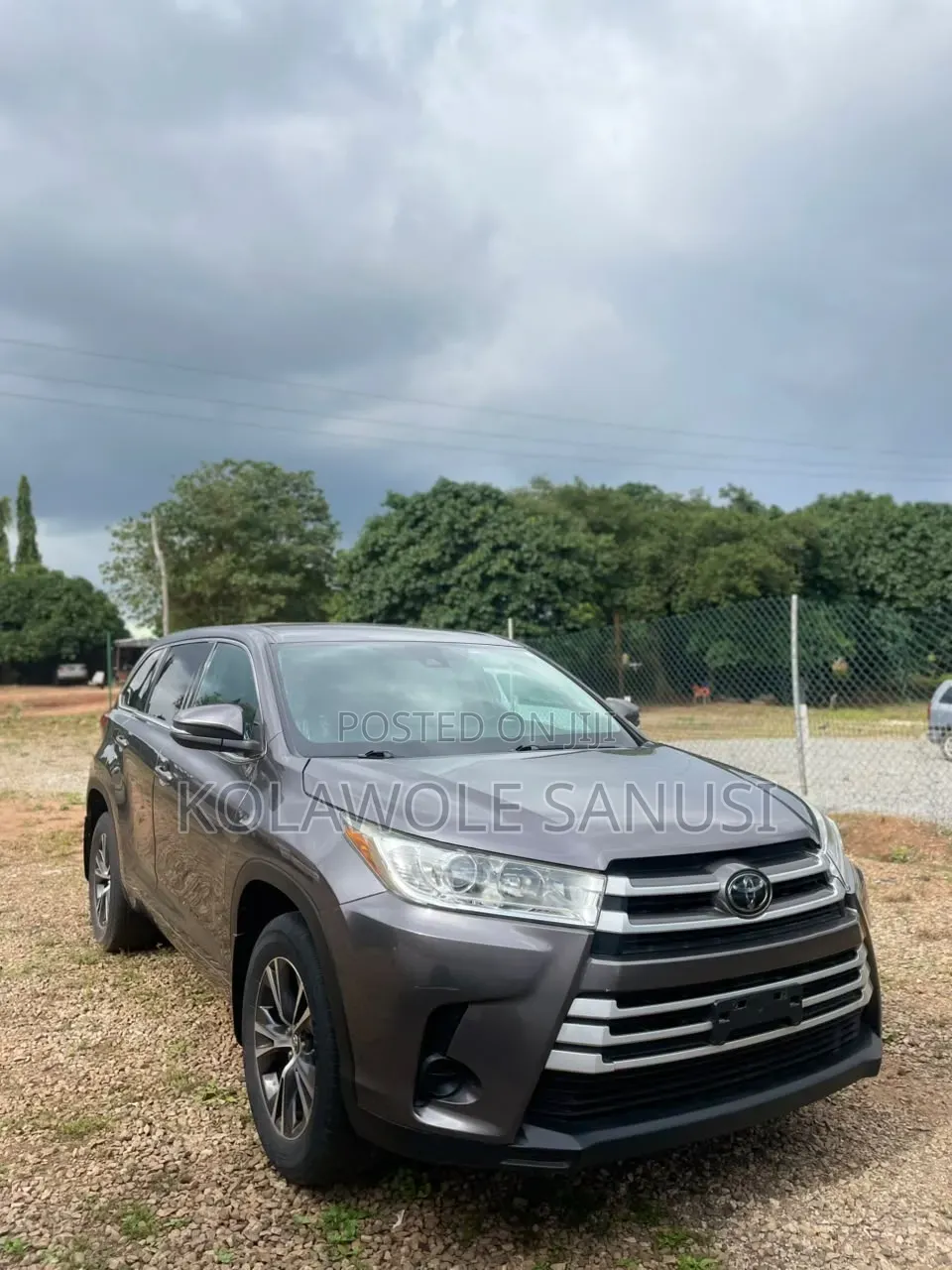 Toyota Highlander 2018 Gray