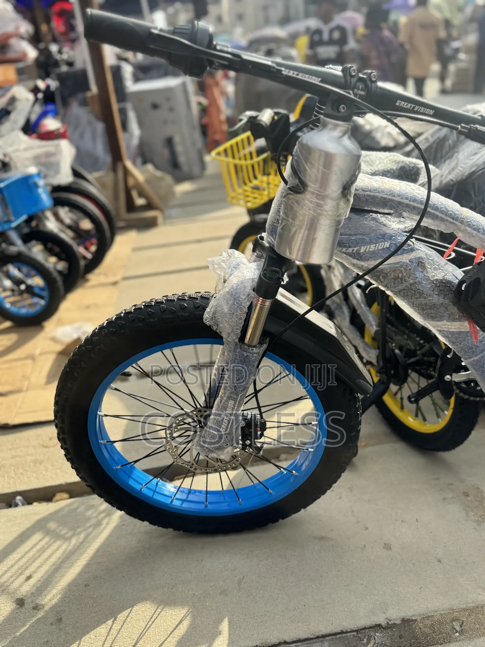 Fat Tire Mountain Bicycle