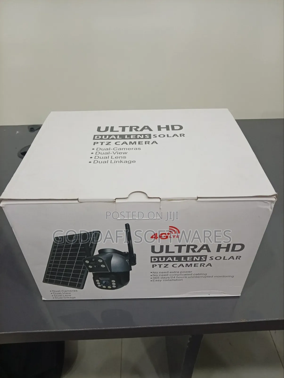 4G HD Dual Lens UBox Security Camera | Goddafi Stores