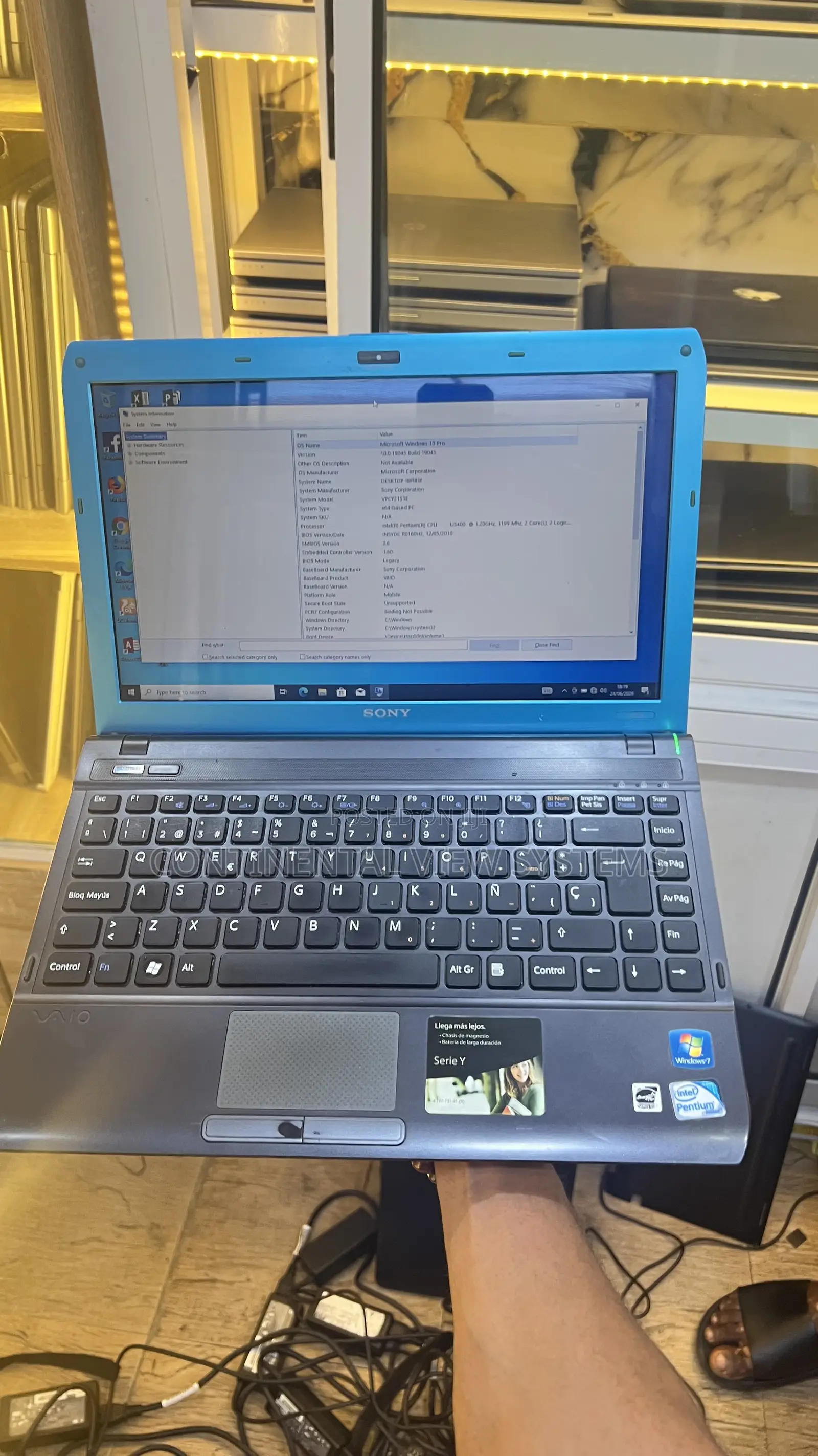 Laptop Sony VAIO VPC-CA1S1E 8GB Intel Pentium HDD 160GB