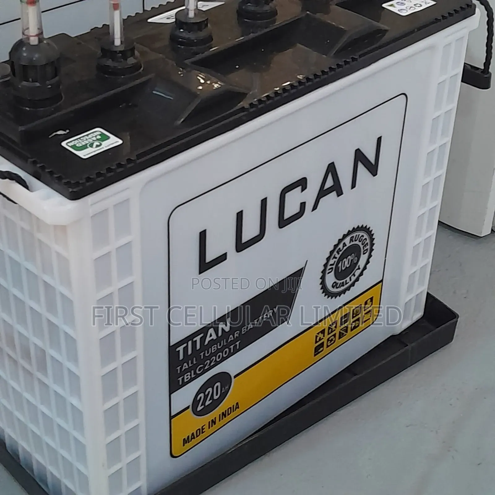 Lucan Titan Pro 220ah Tubular Battery
