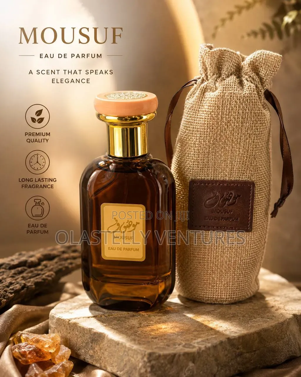 100ml Mousuf Ramadi Perfume
Tem