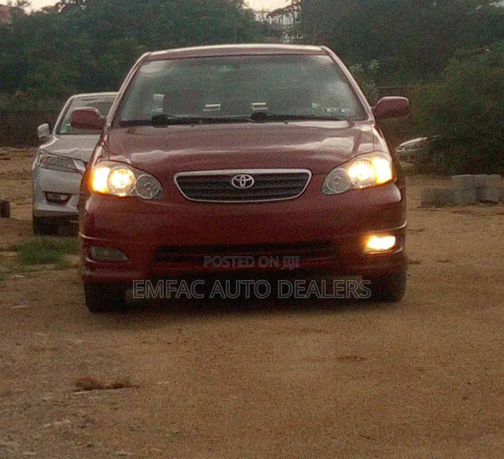 Toyota Corolla 2006 Red
