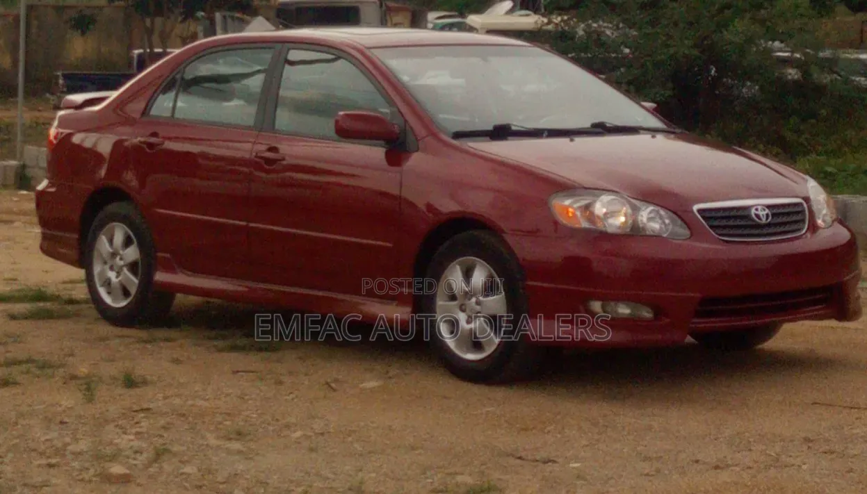 Toyota Corolla 2006 Red