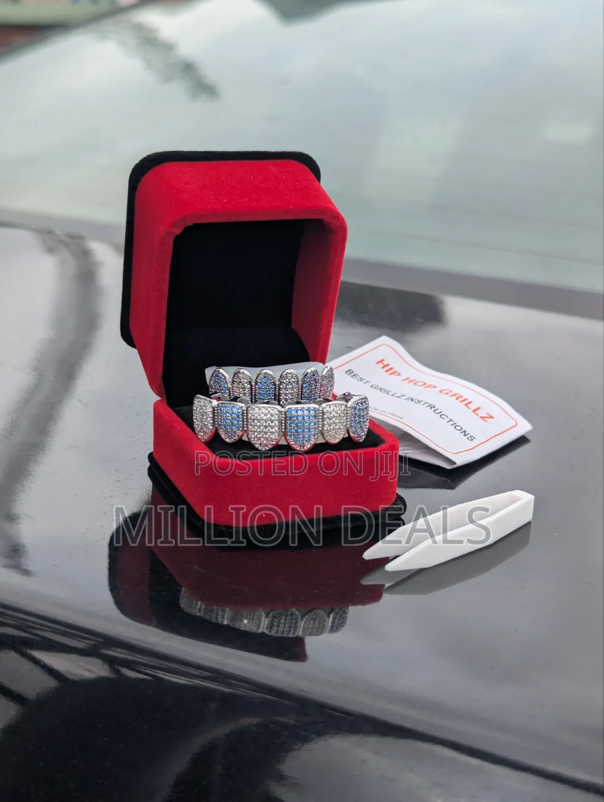 Iced Luxe Mixed Color Hip Hop Teeth Grillz