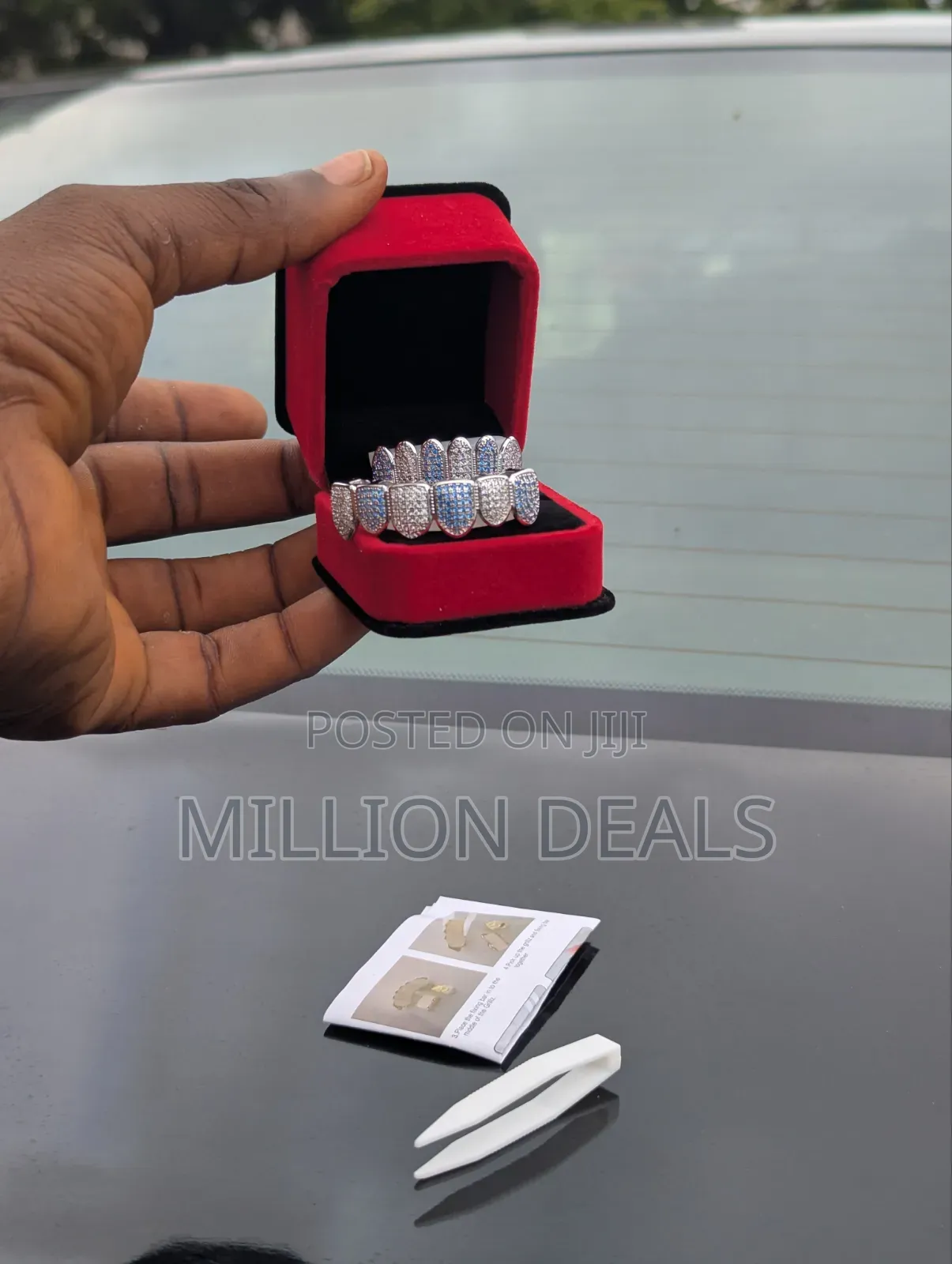 Iced Luxe Mixed Color Hip Hop Teeth Grillz