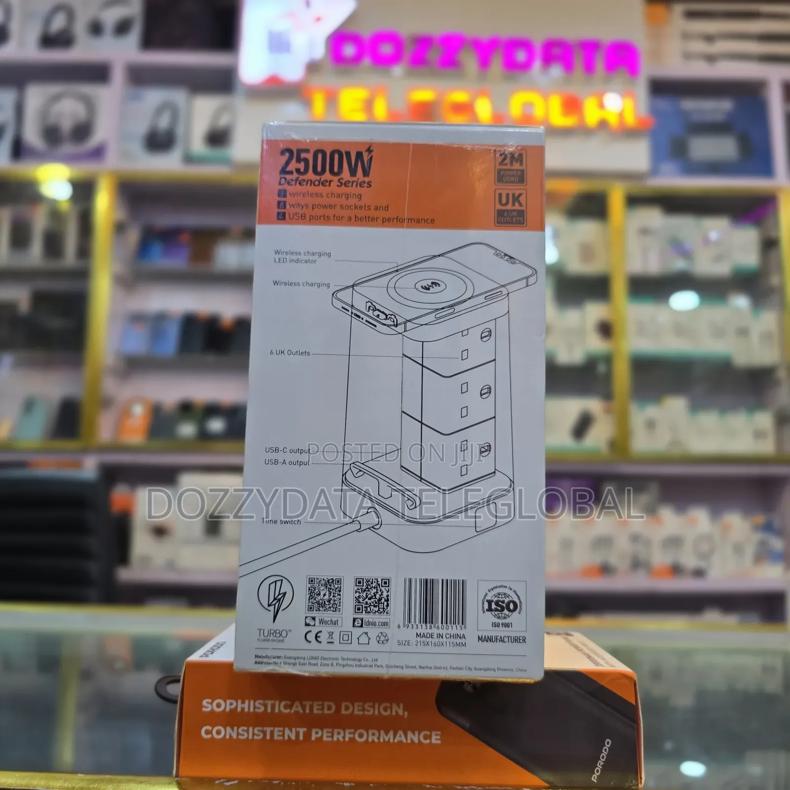 Ldnio SKW6457 Tower Extension Power Socket