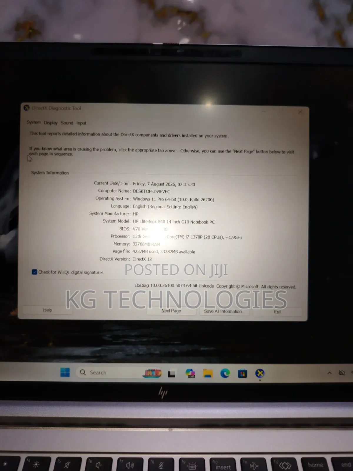 Laptop HP EliteBook 840 G10 32GB Intel Core i7 SSD 512GB