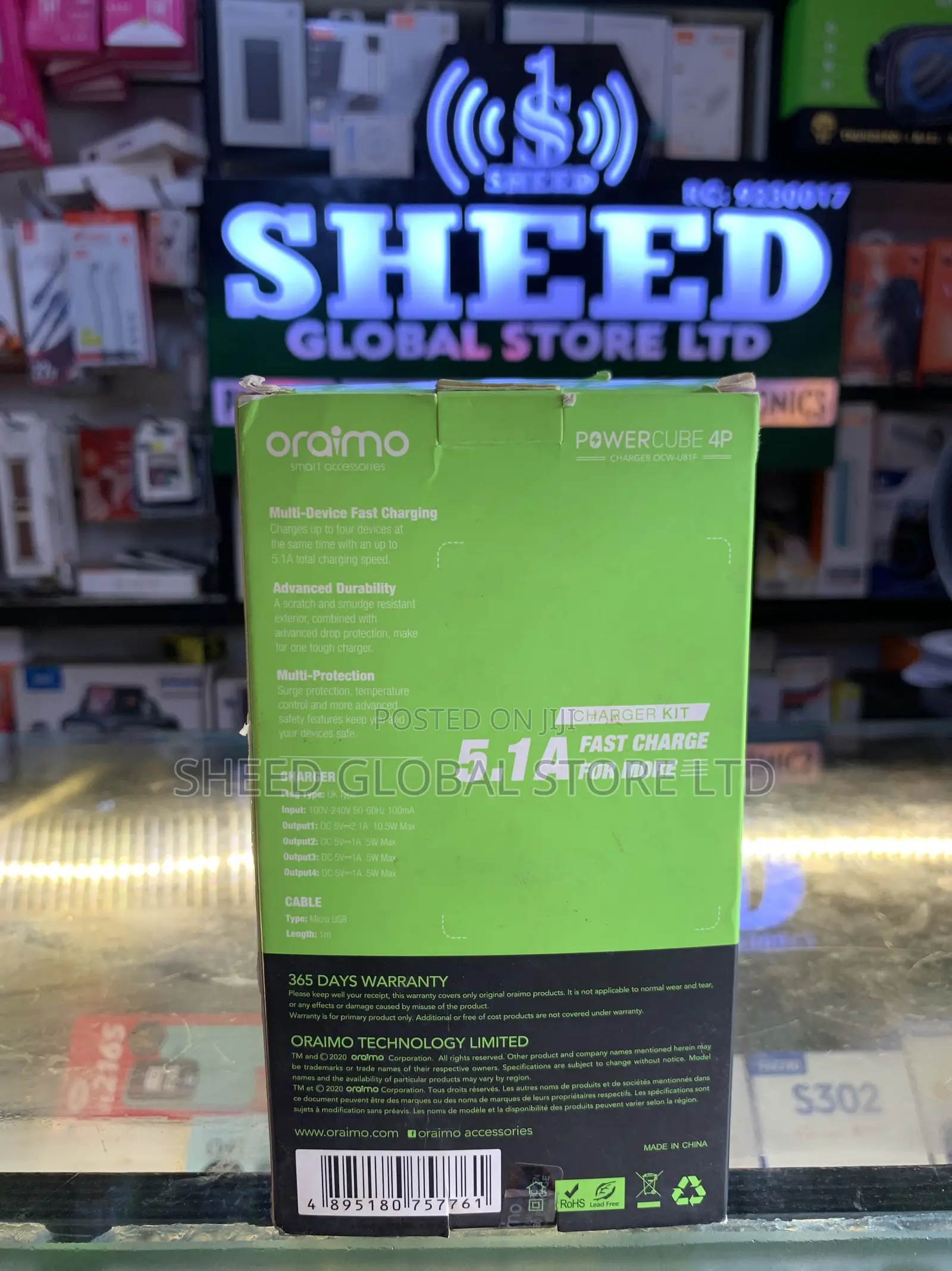 Oraimo Changer