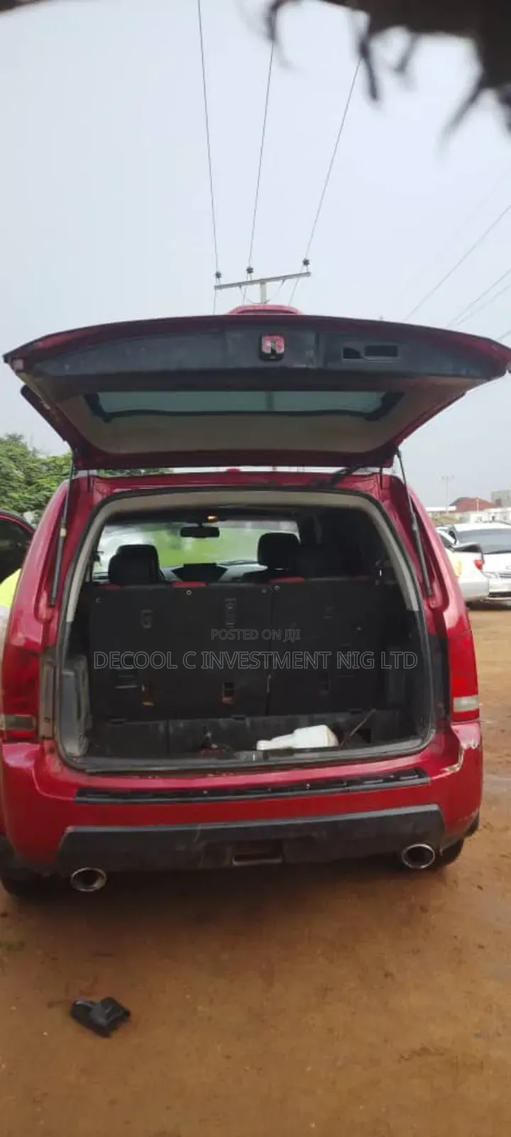 Honda Pilot EX 4dr SUV 4WD (3.5L 6cyl 5A) 2010 Red