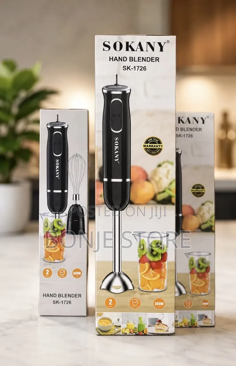 Sokany Hand Blender - Electric Hand Stick Blender