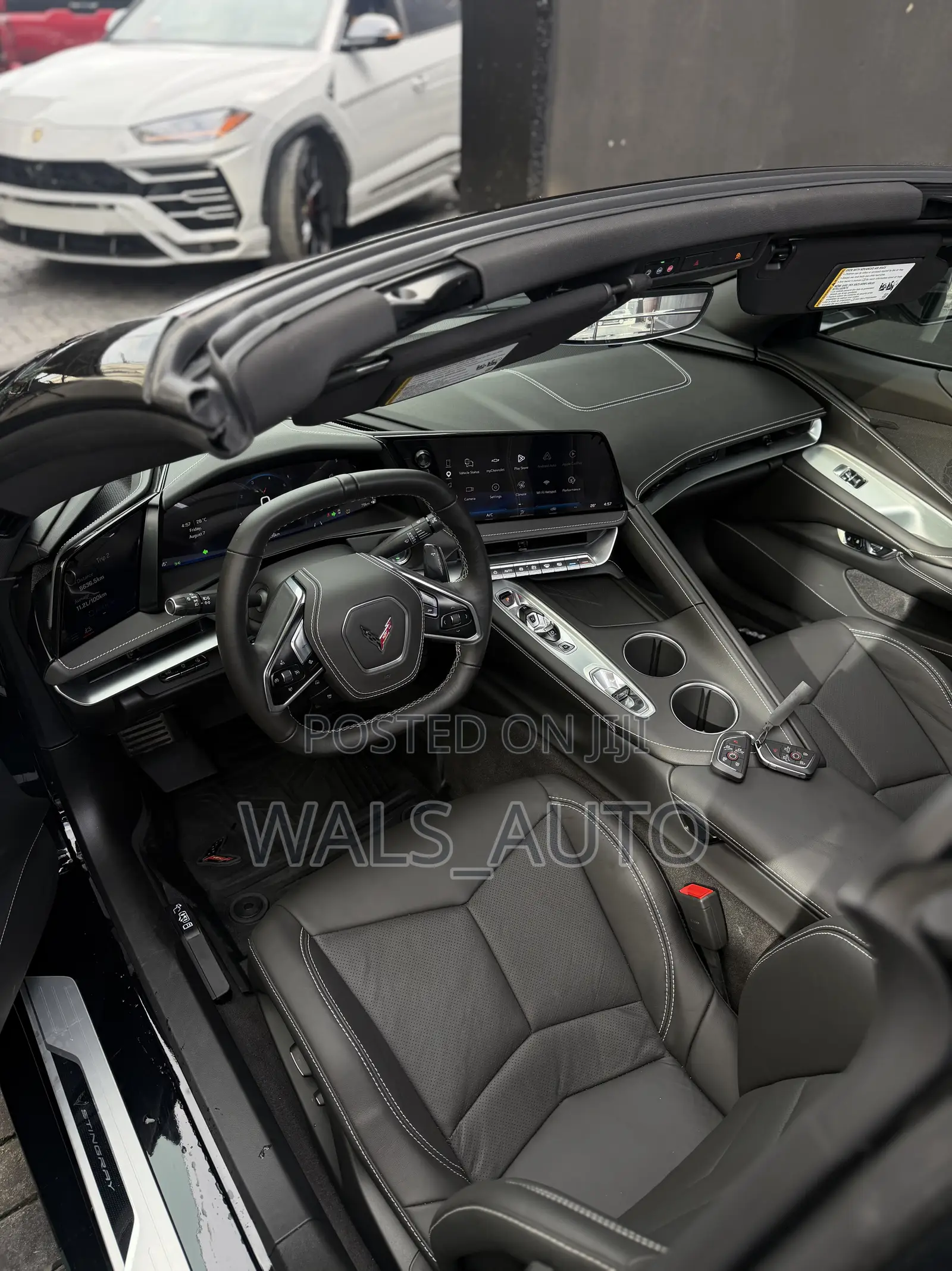 New Chevrolet Corvette E-Ray Convertible AWD w/1LZ 2026 Black