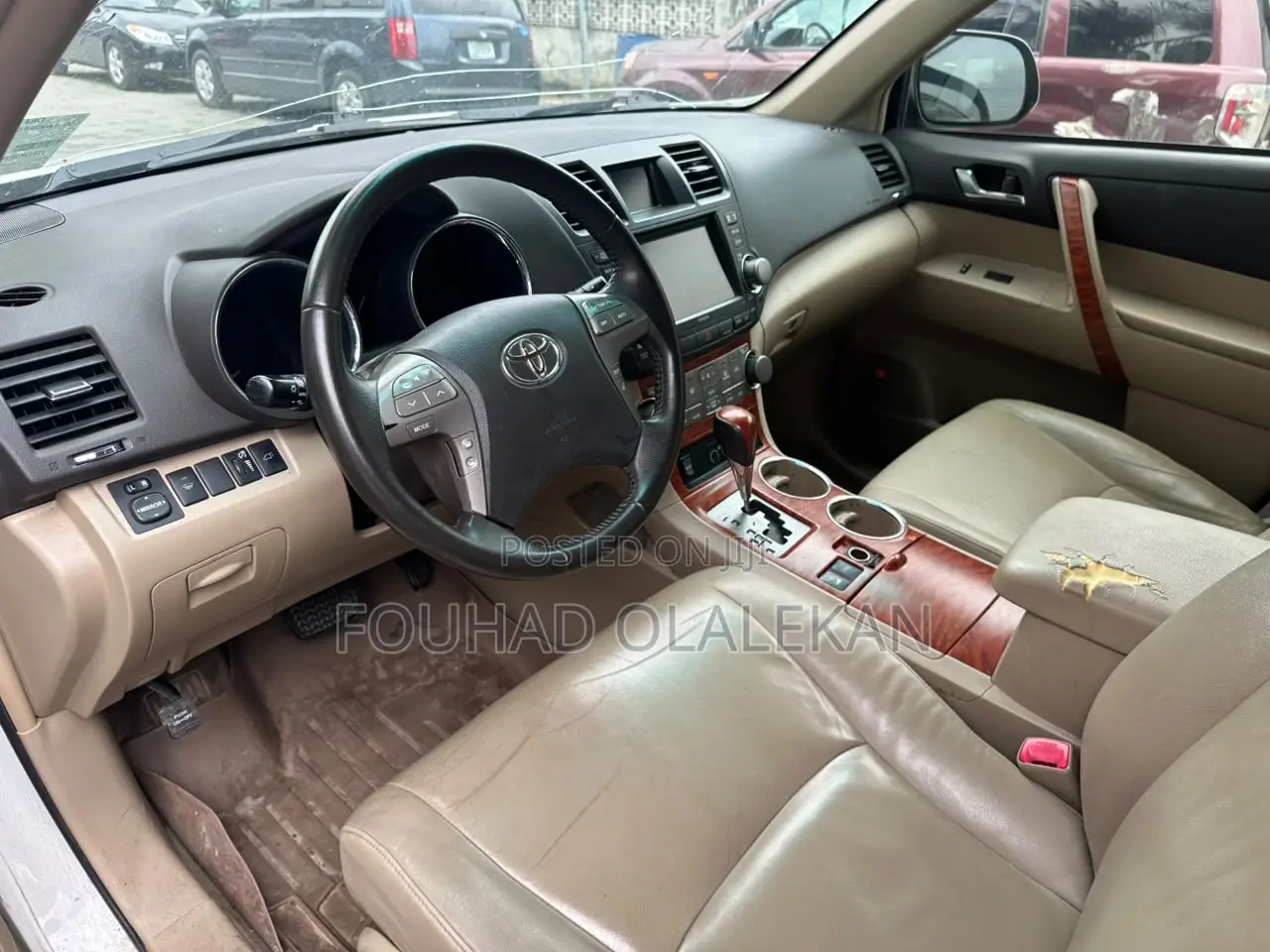 Toyota Highlander Limited 2010 White