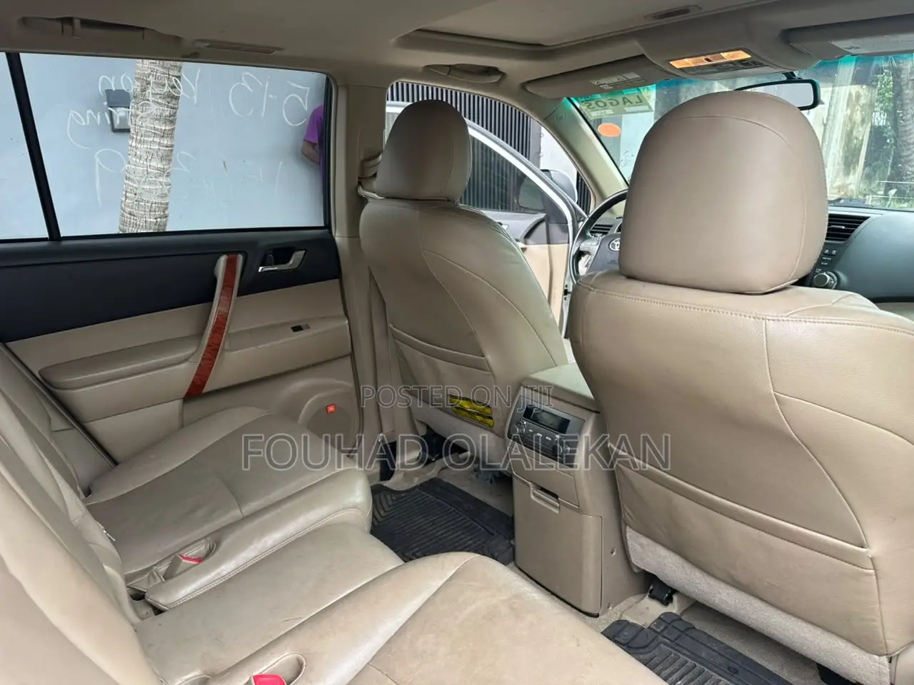 Toyota Highlander Limited 2010 White