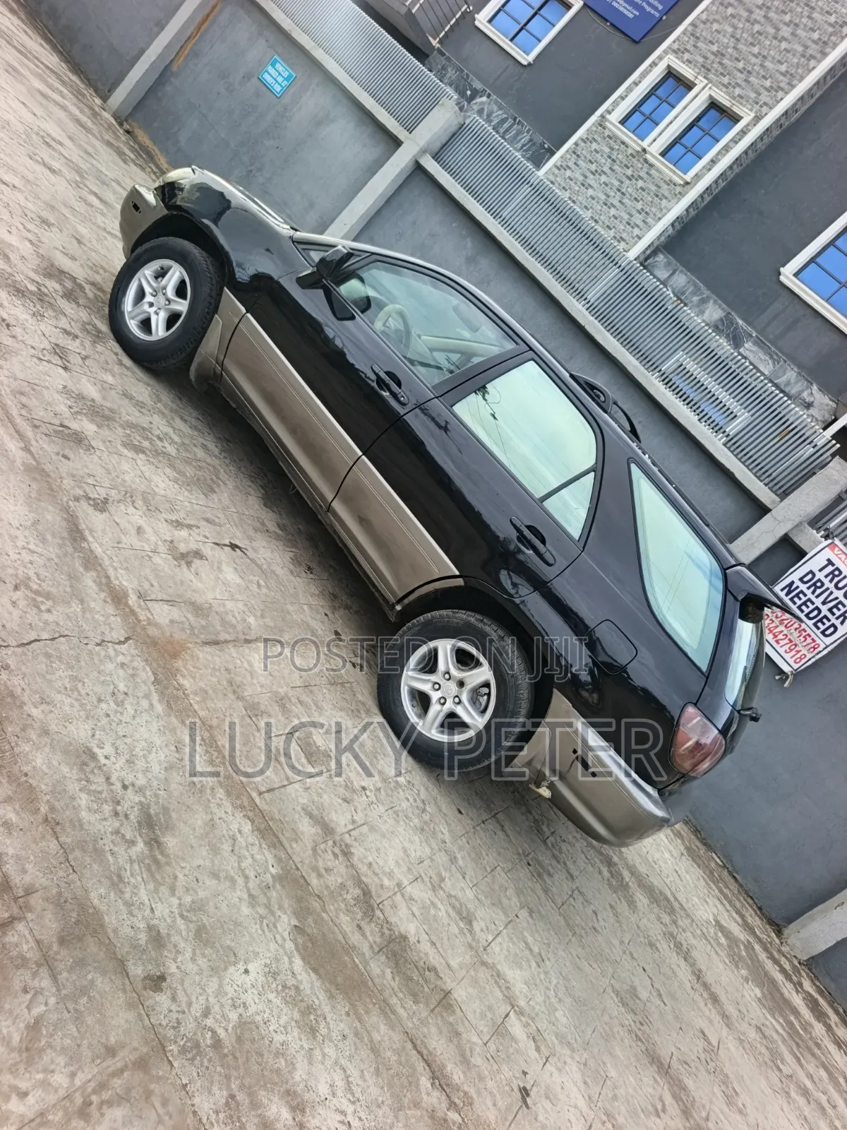 Lexus RX 300 4WD 2002 Black