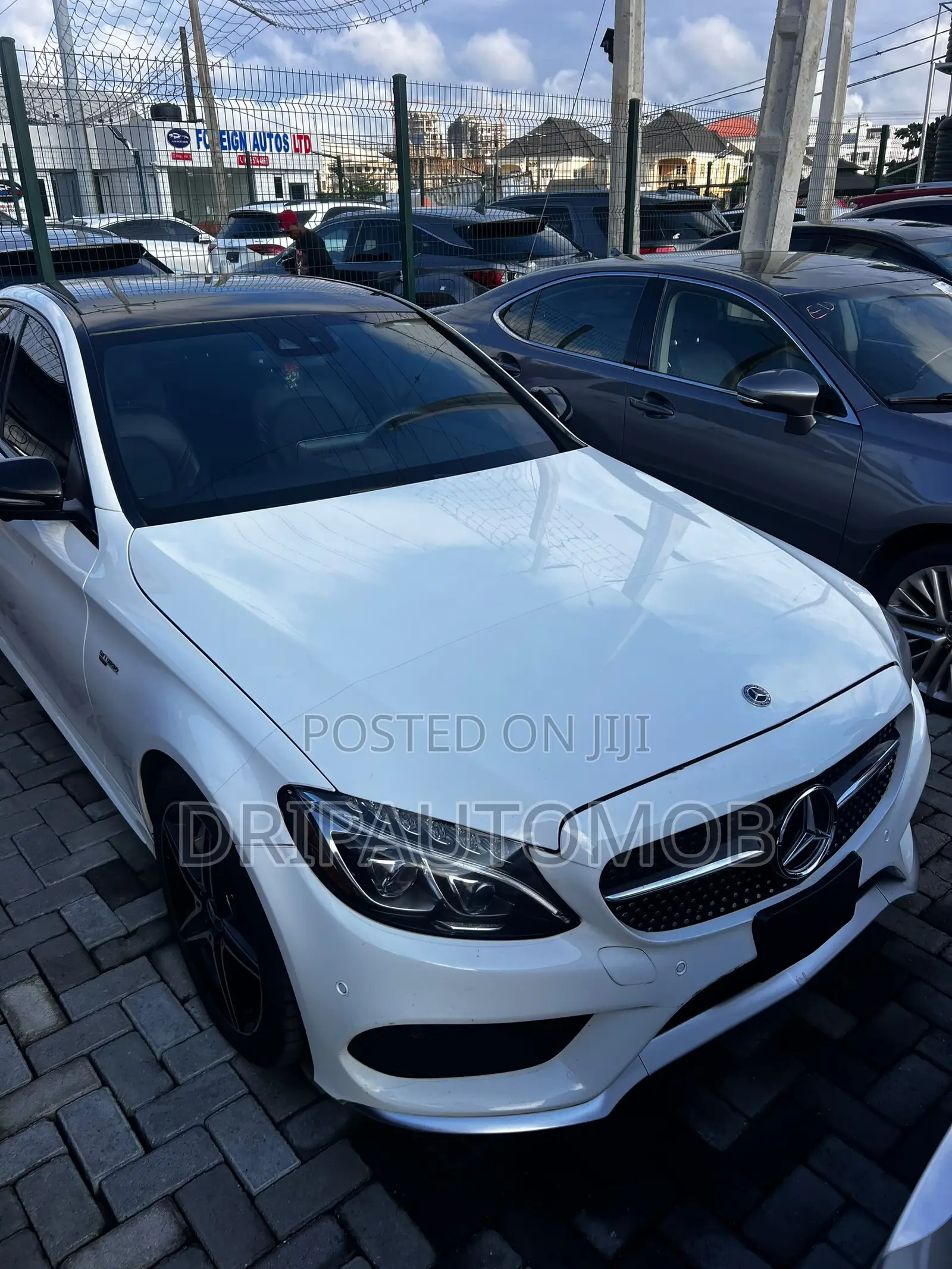 Mercedes-Benz C43 4Matic Sedan AWD (3.0L V6 9AM) 2018 White