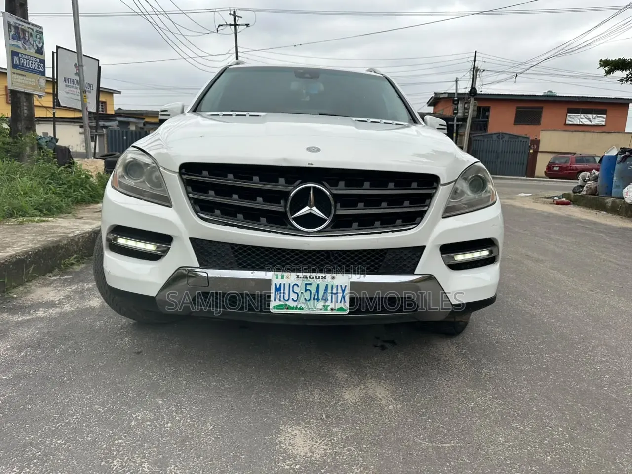 Mercedes-Benz M Class 2012 White