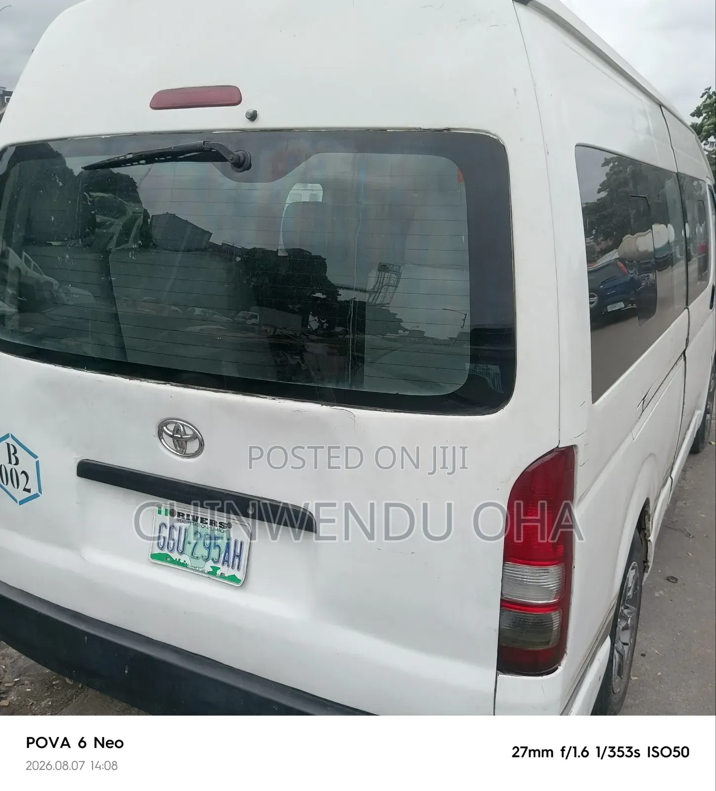 Toyota HiAce 2015 White