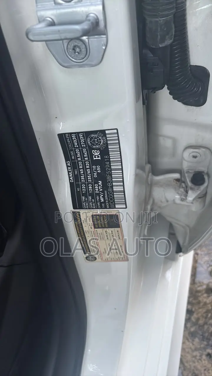 Mercedes-Benz GLK-Class 2011 White