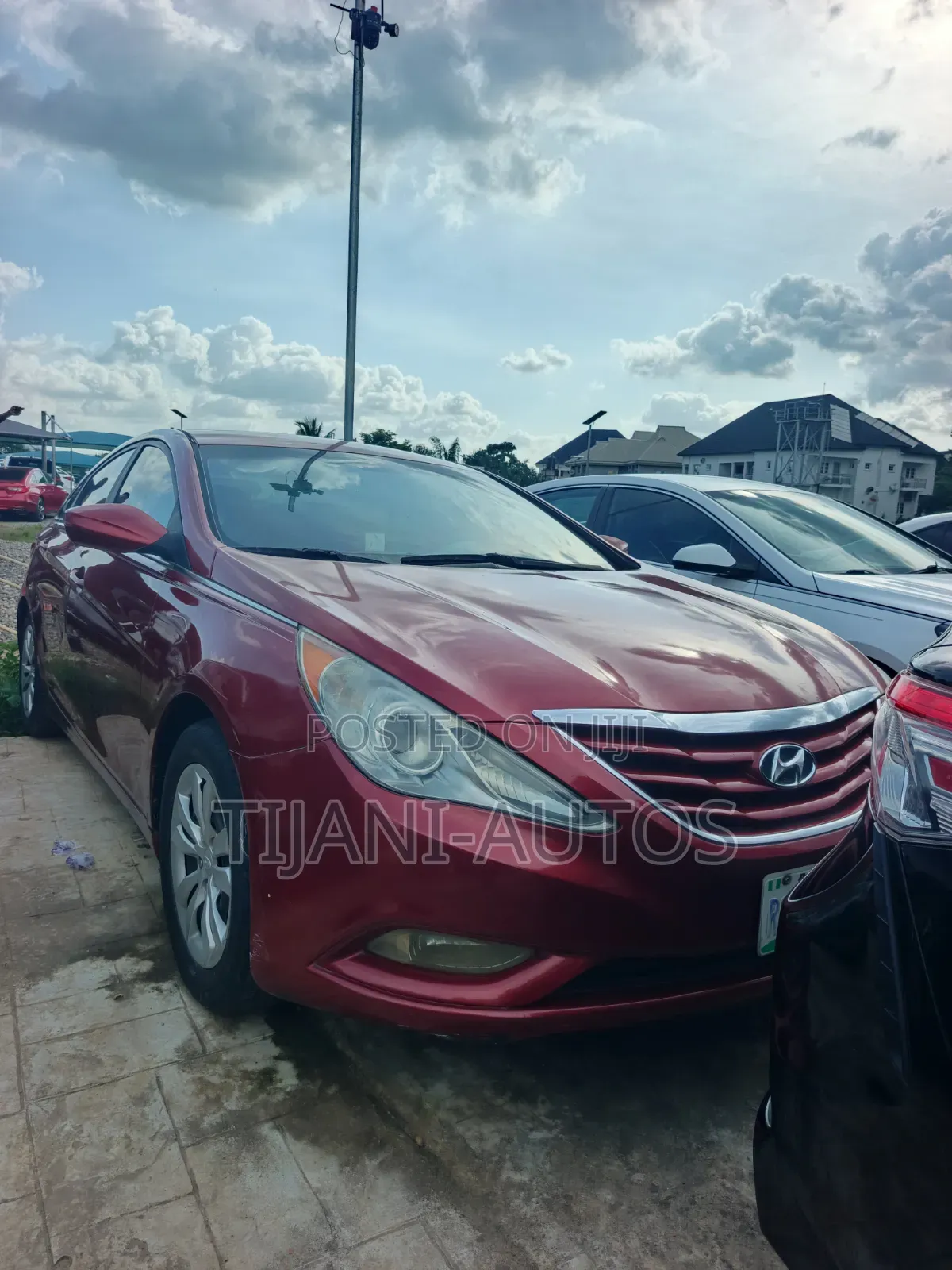Hyundai Sonata 2012 Red