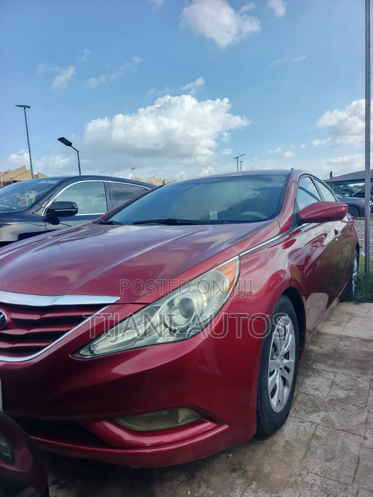 Hyundai Sonata 2012 Red