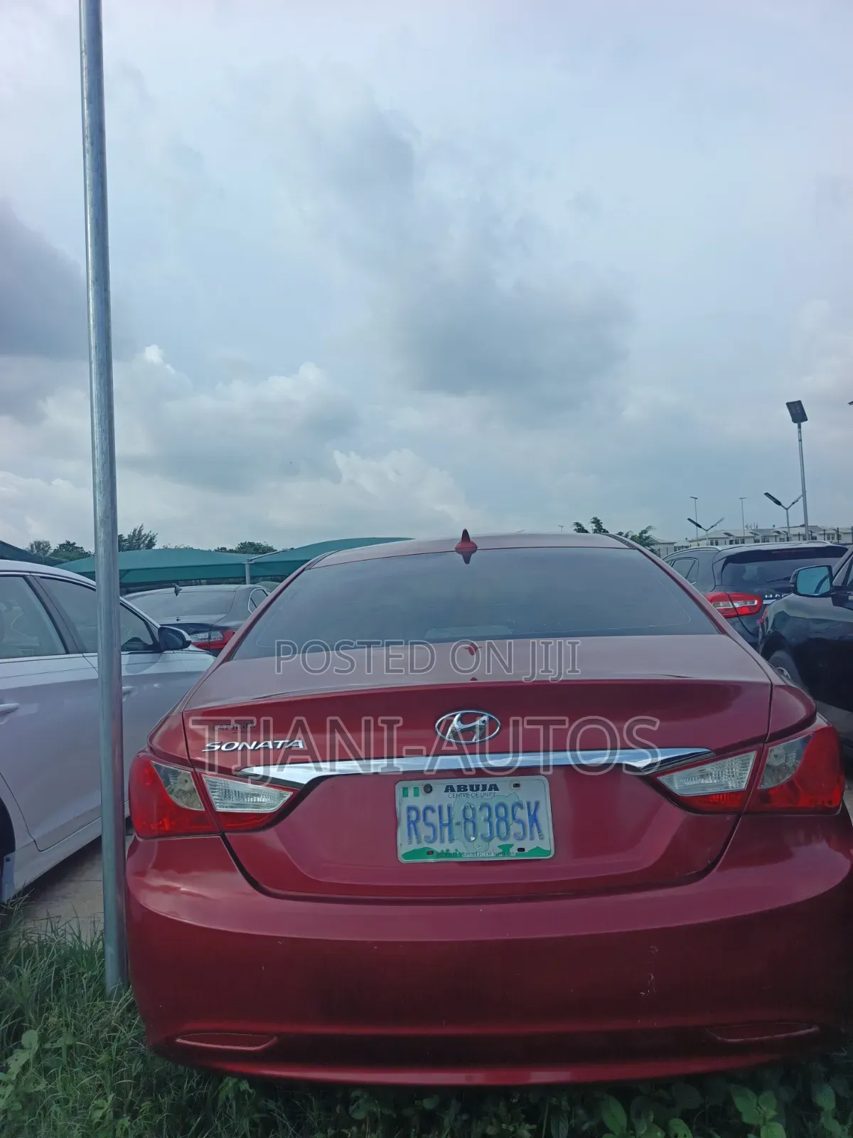 Hyundai Sonata 2012 Red