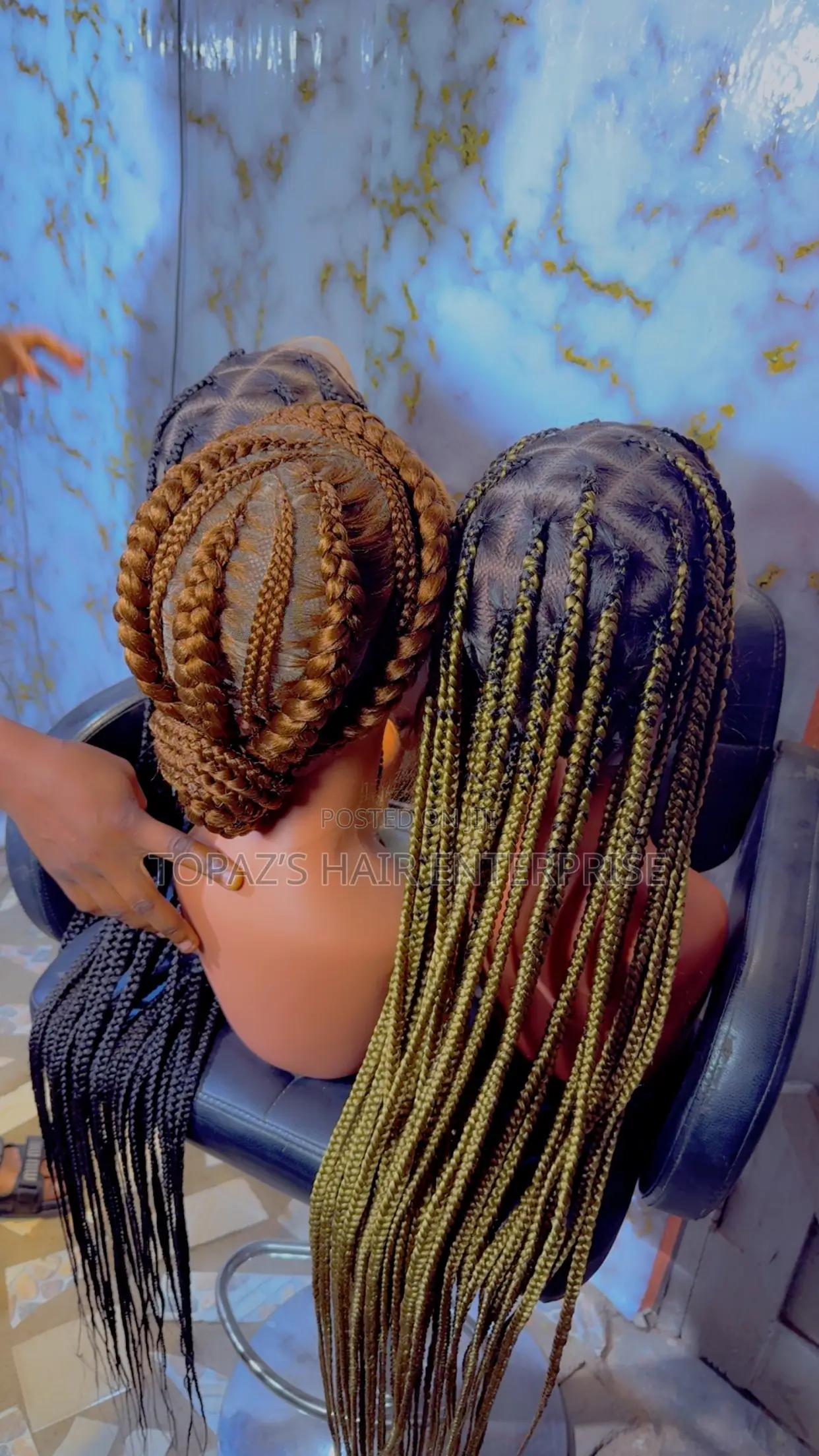 Ghana Weaving Braided Wig