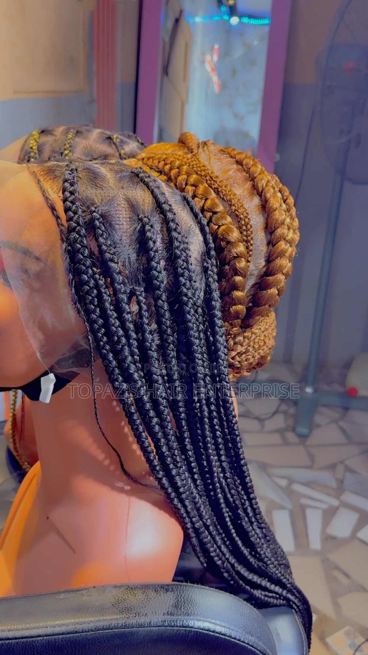 Ghana Weaving Braided Wig