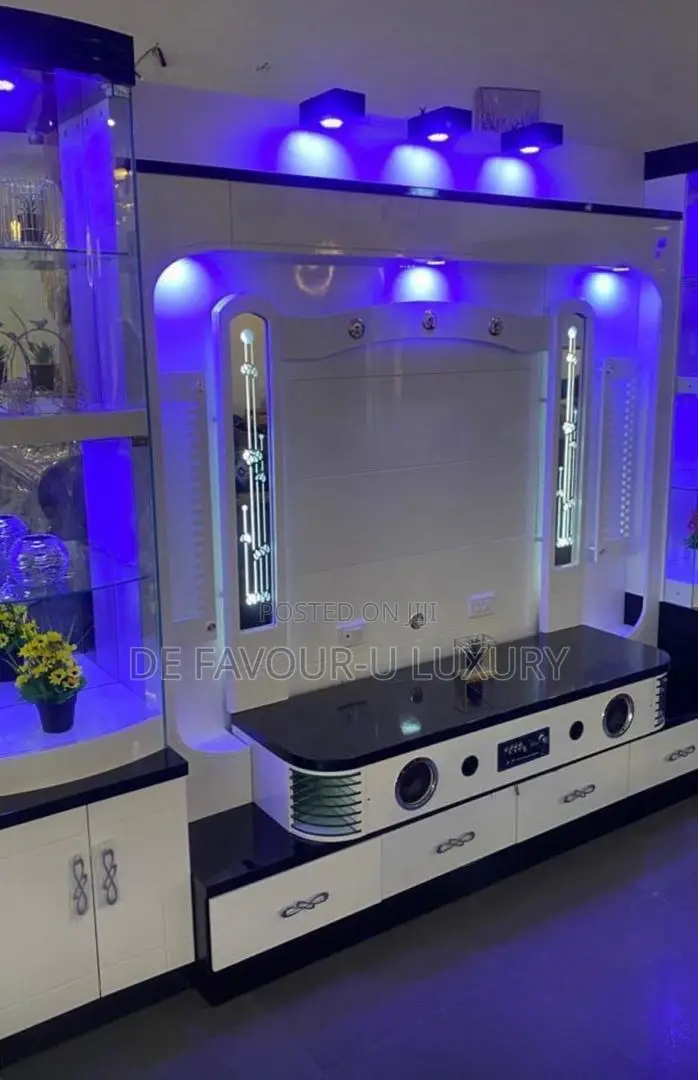 Wall Unit With Speaker and Light