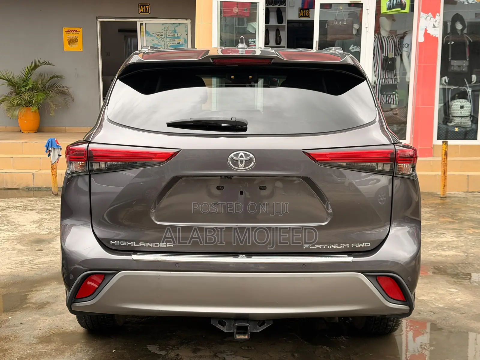Toyota Highlander Platinum 2022 Gray