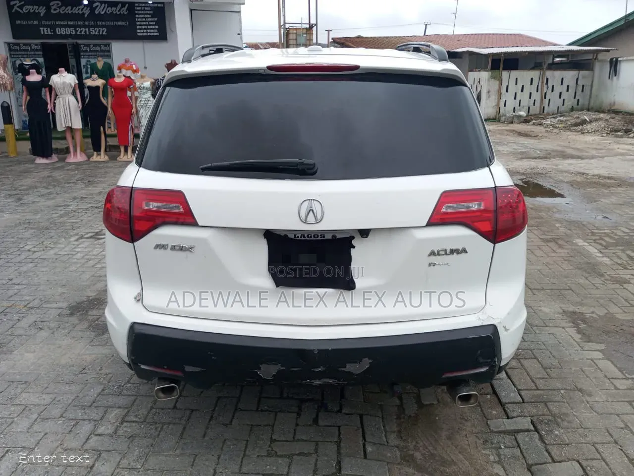 Acura MDX 2008 White