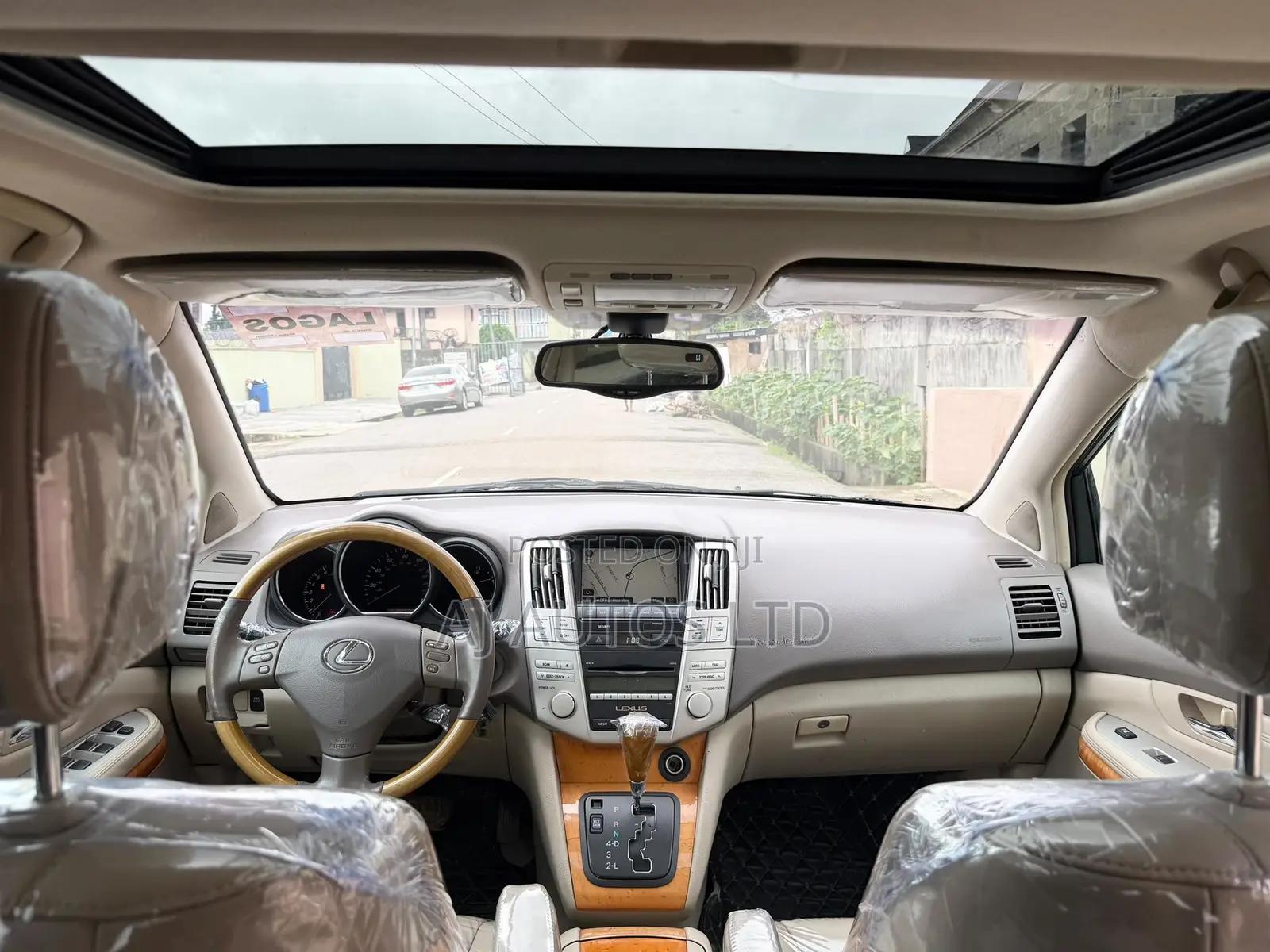 Lexus RX 350 2007 Gold