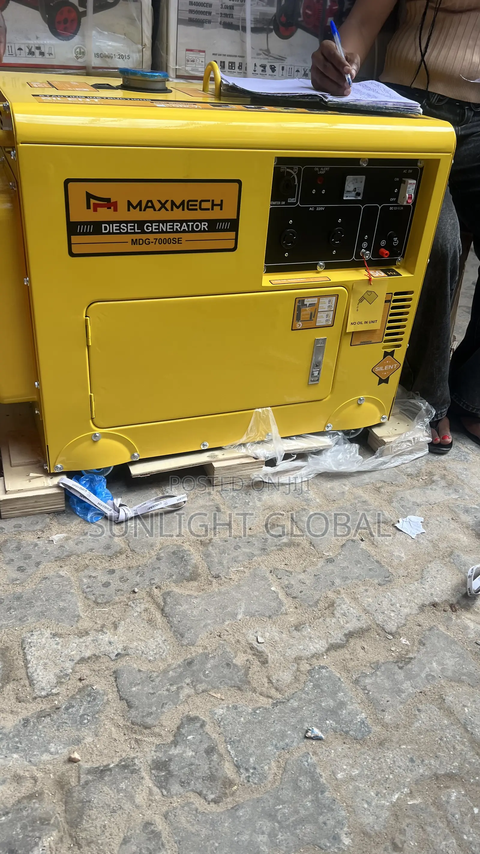 Maxmech Diesel Soundproof Generator