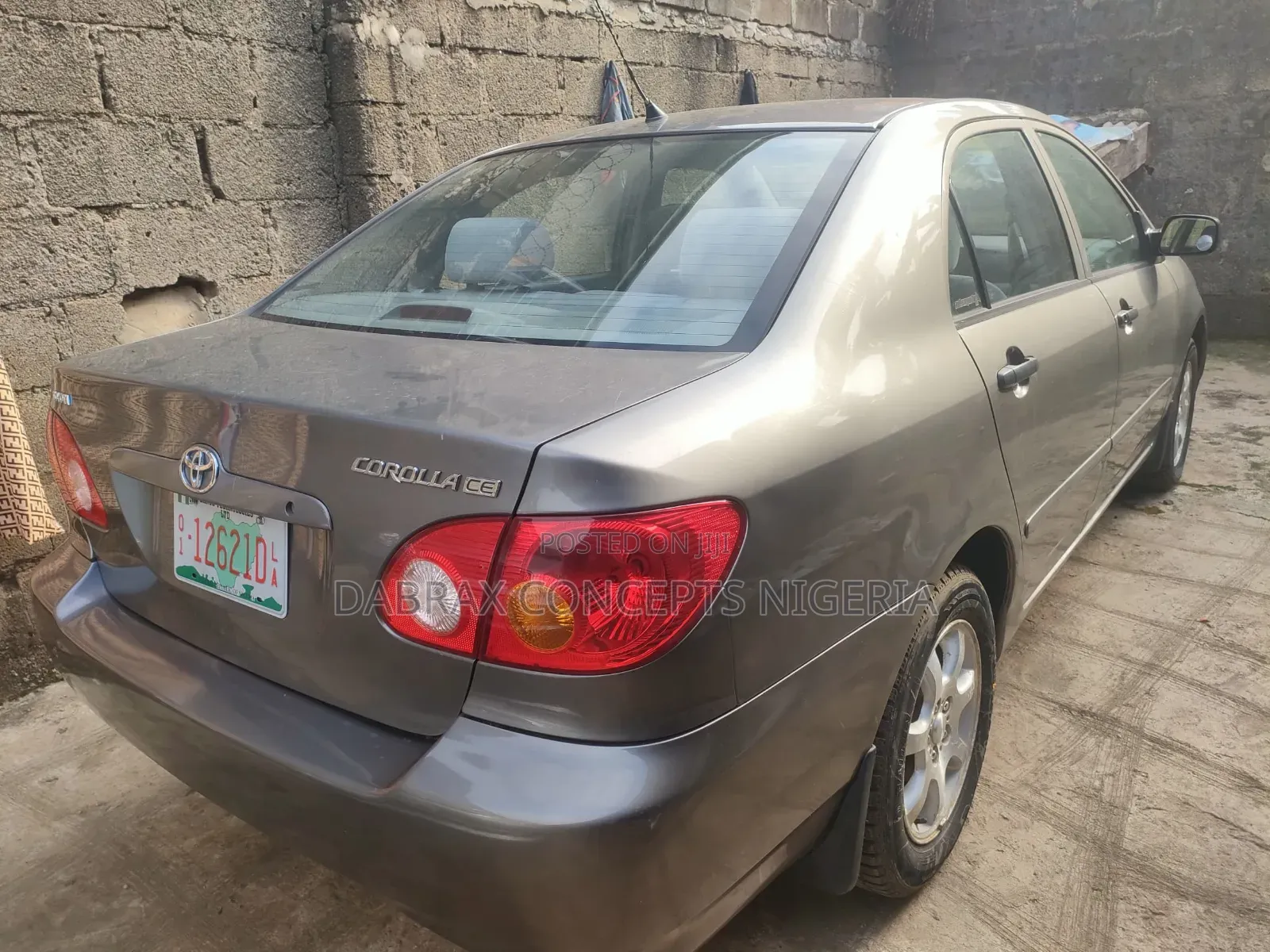 Toyota Corolla S 2004 Gray
