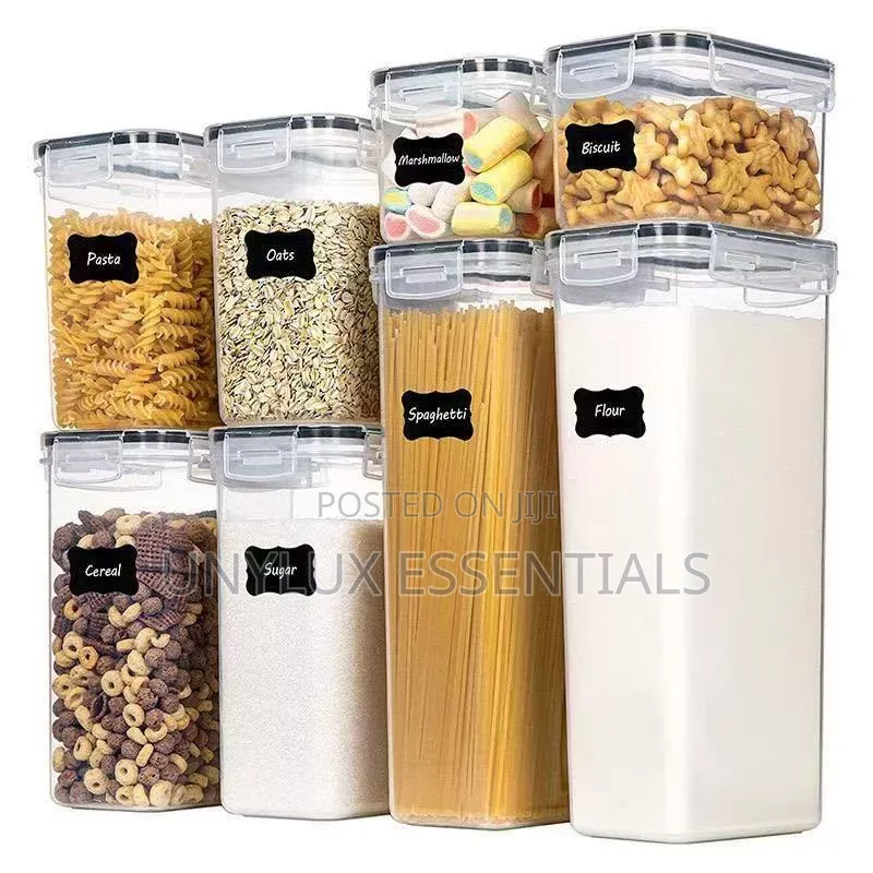 8pcs Airtight Food Storage Container Set (Keep Fresh)