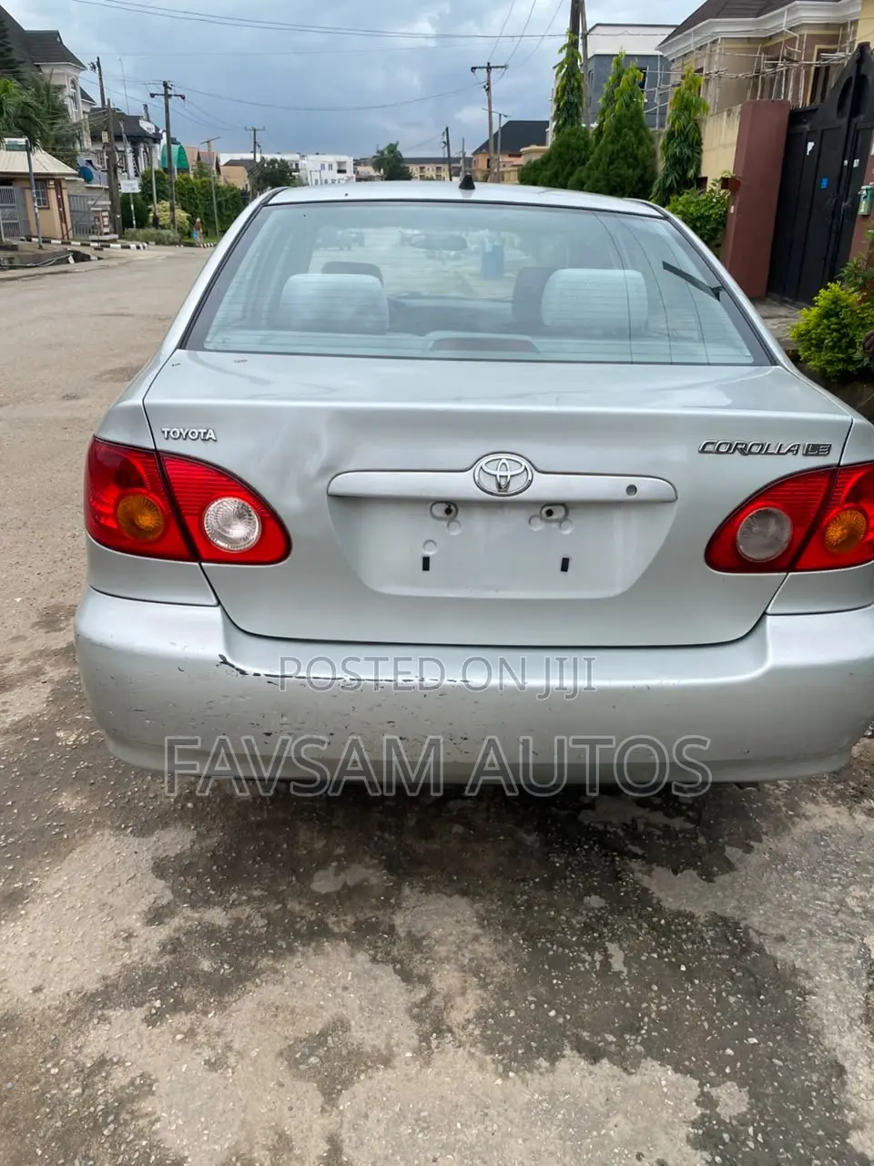 Toyota Corolla 2003 Silver