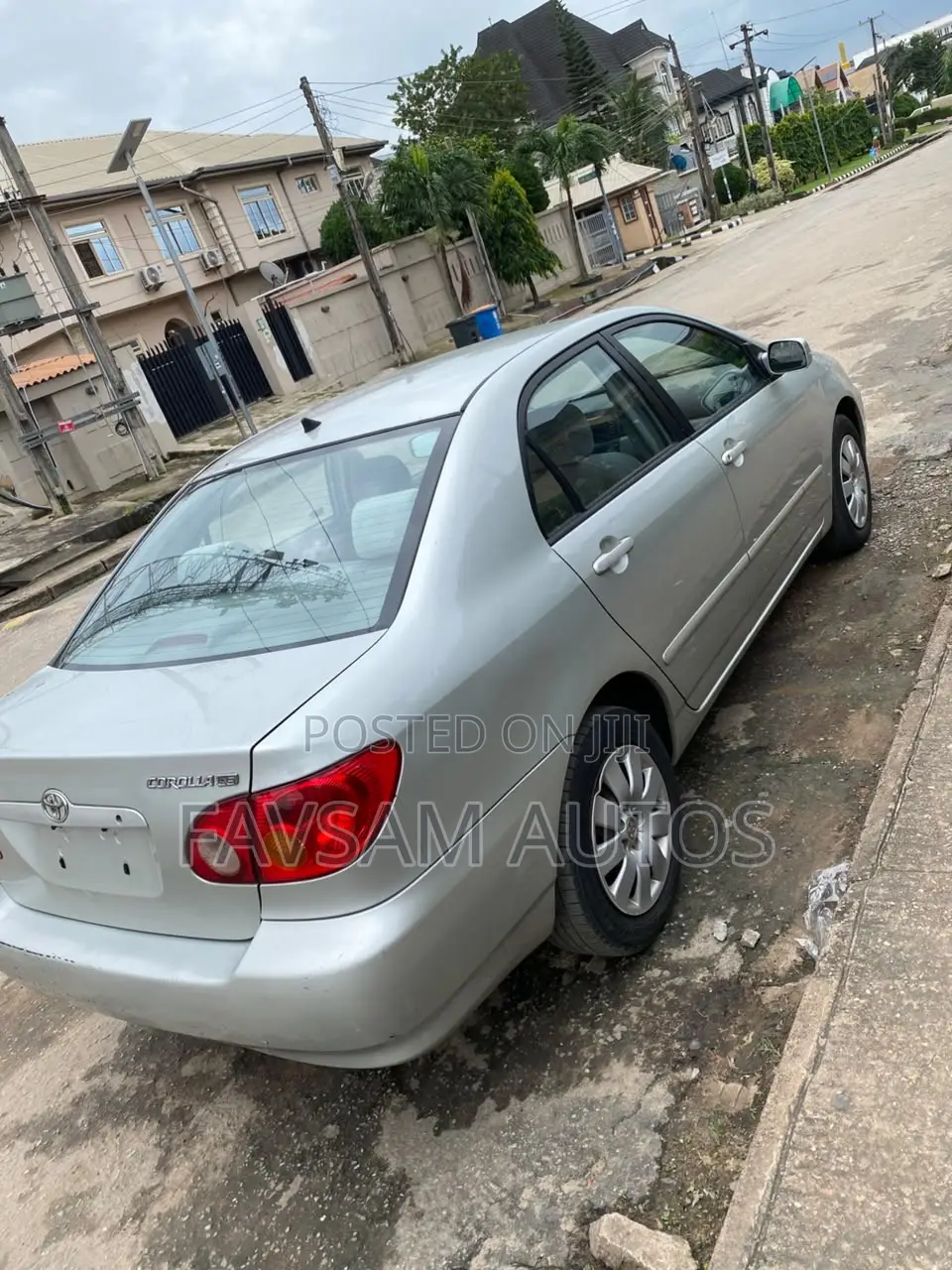 Toyota Corolla 2003 Silver