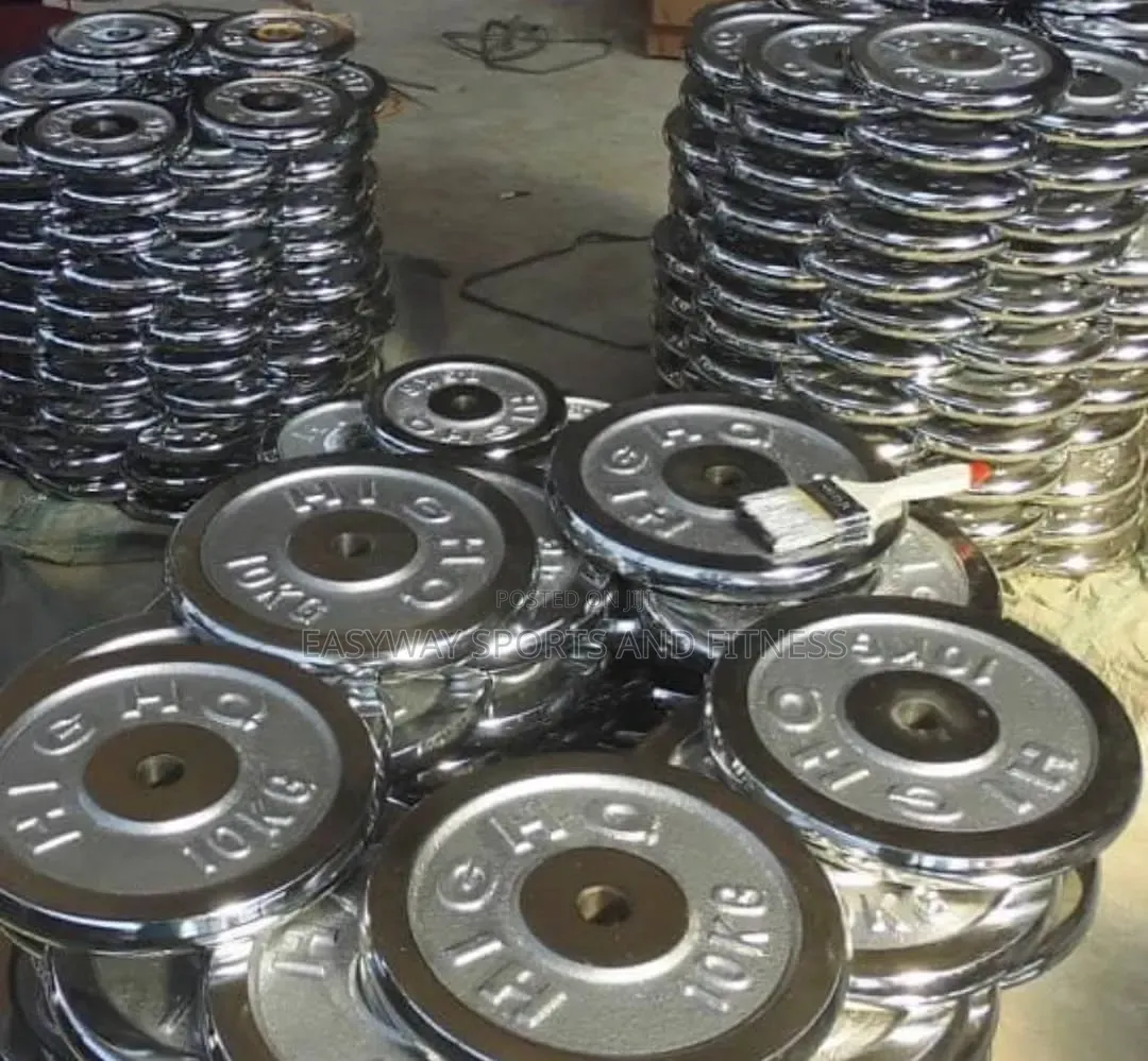 20kg Chrome Dumbbell Plate , 3000 Per Kg