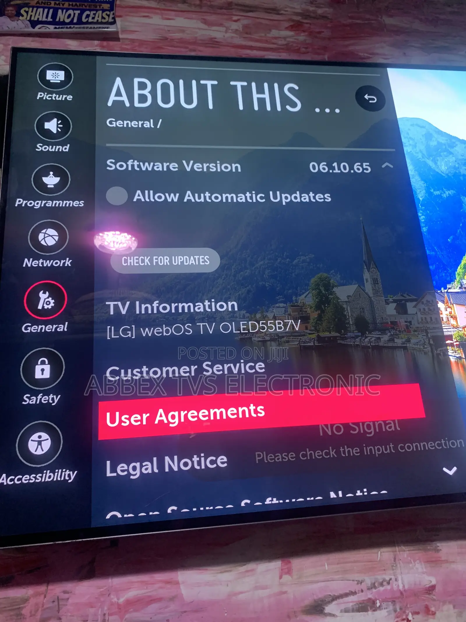 55 Inches LG Oled Smart TV