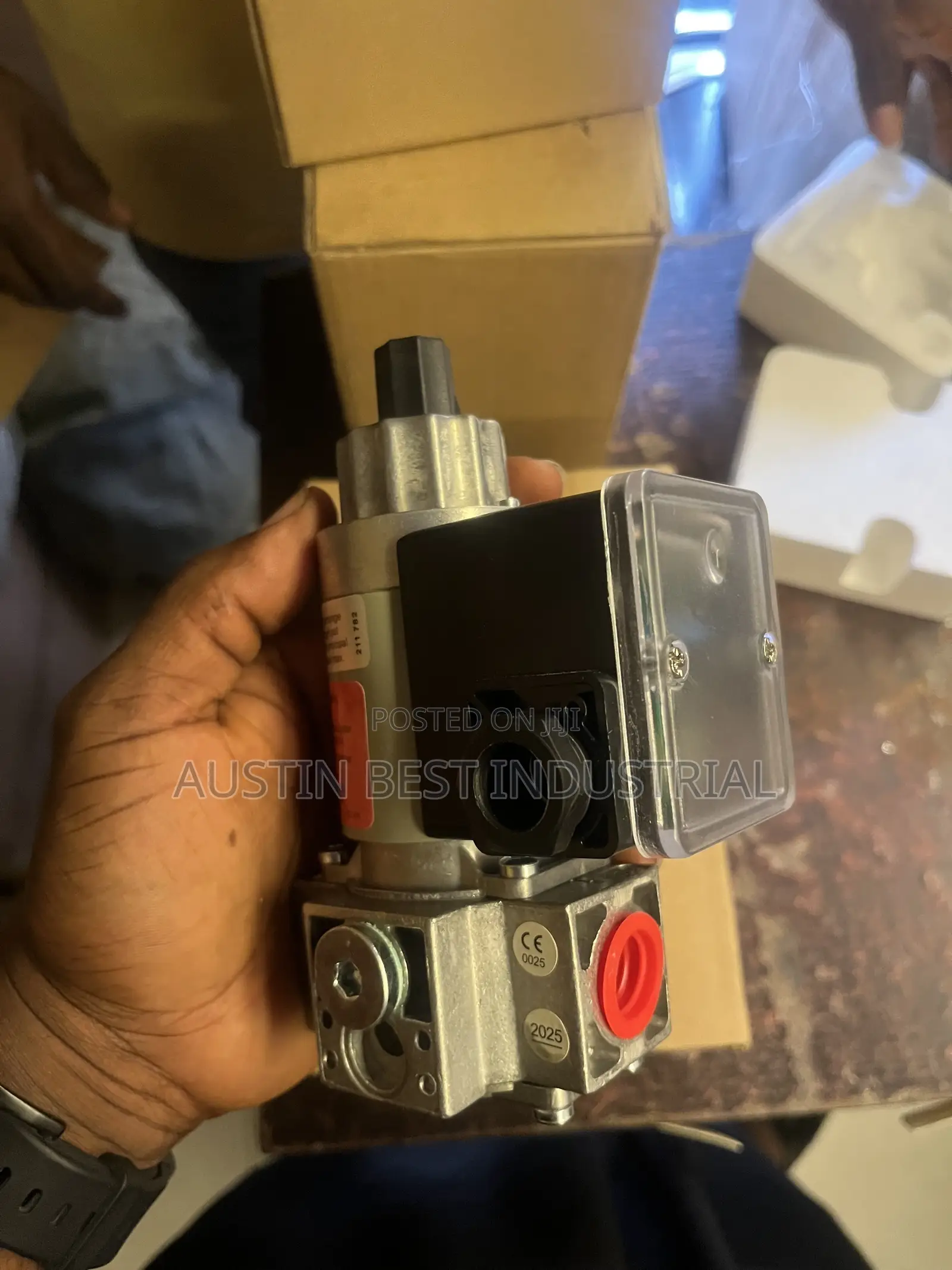 Gas Burner Shut-Off Valve 1/2