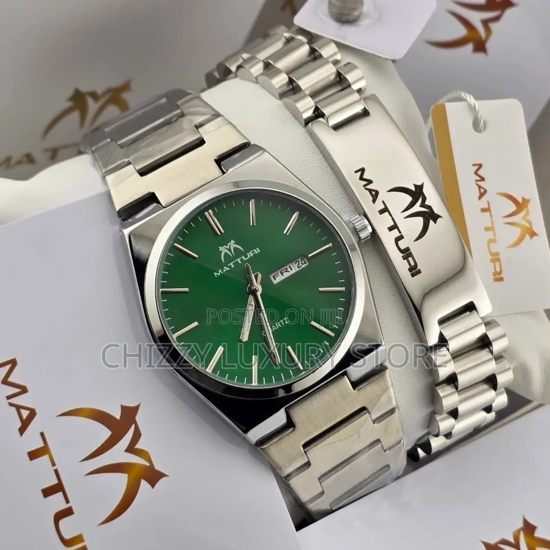 Matturi Quality Men Chain Strap Wristwatch
