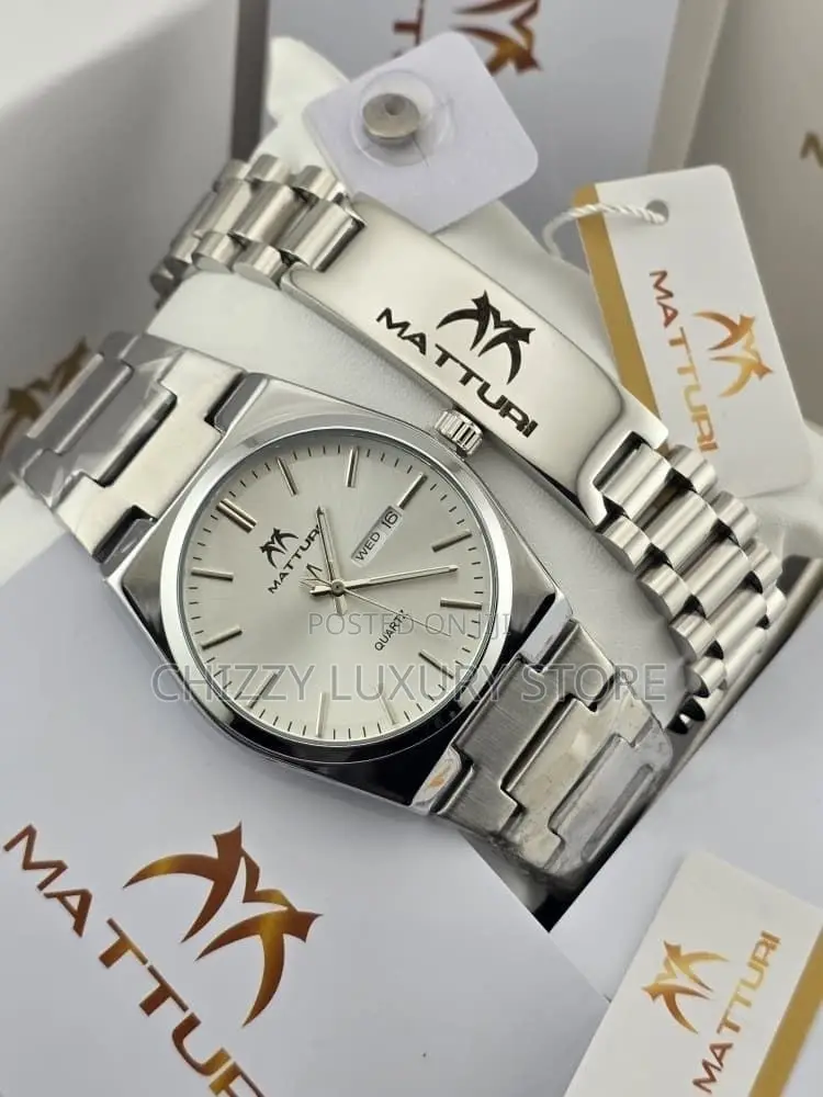 Matturi Quality Men Chain Strap Wristwatch