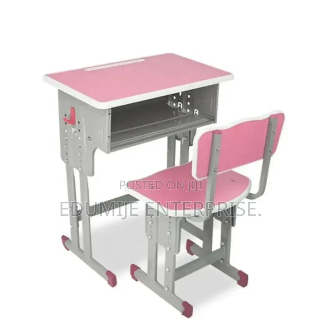 Children's Adjustable Reading Table With Chair
