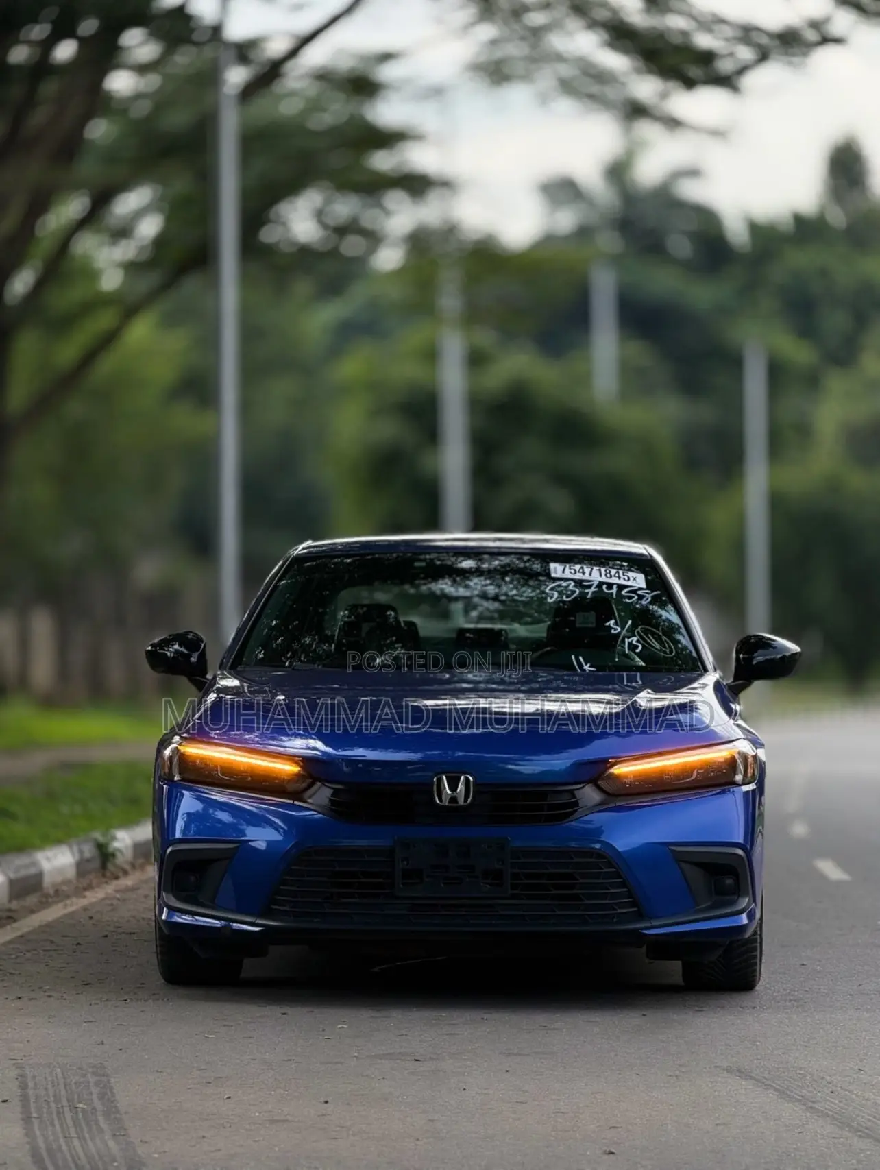 Honda Civic 2022 Blue